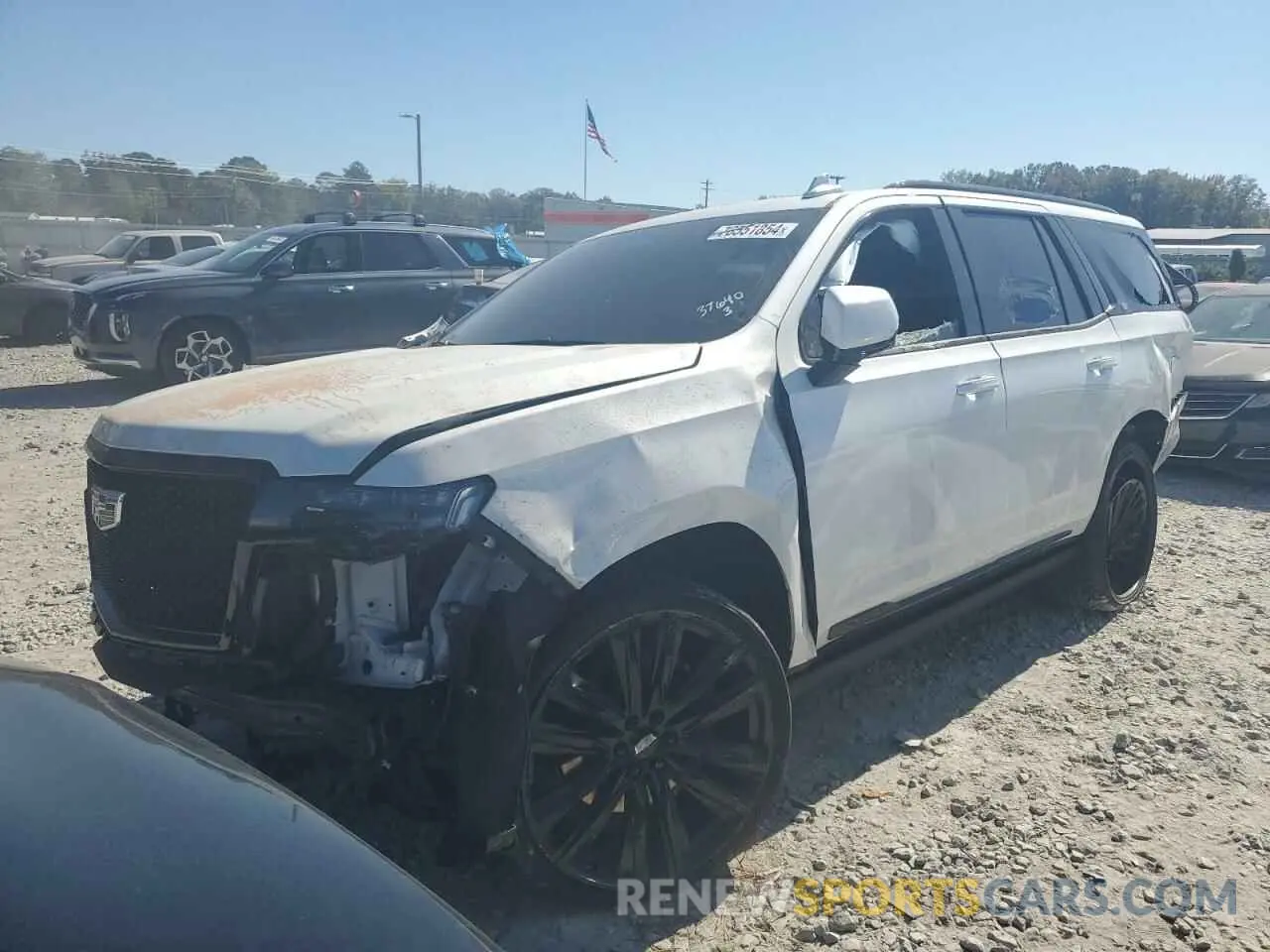 1 Photograph of a damaged car 1GYS4GKL2PR331711 CADILLAC ESCALADE 2023