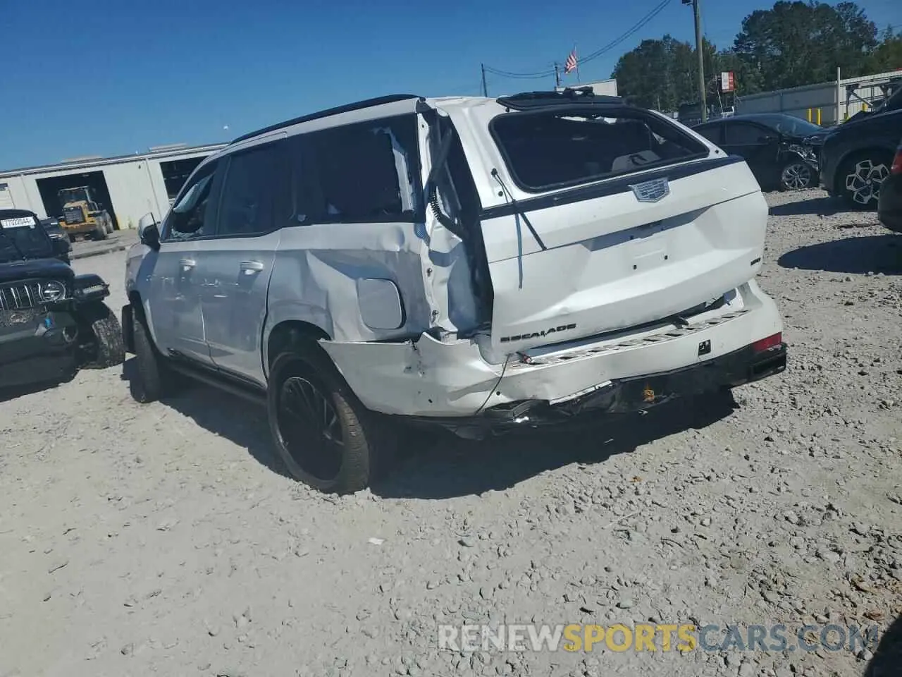 2 Photograph of a damaged car 1GYS4GKL2PR331711 CADILLAC ESCALADE 2023