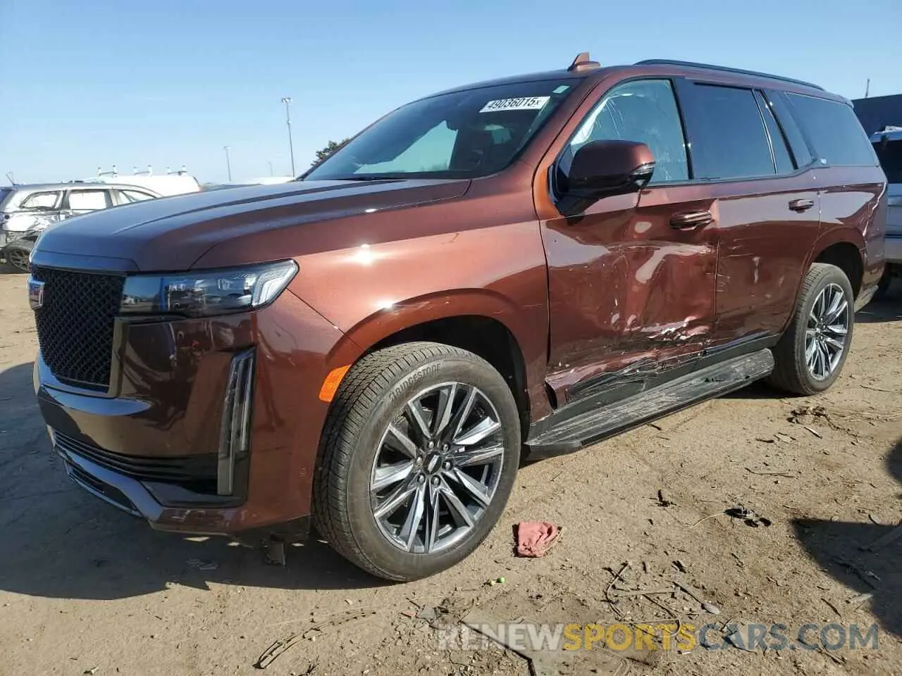 1 Photograph of a damaged car 1GYS4GKL6PR532298 CADILLAC ESCALADE 2023