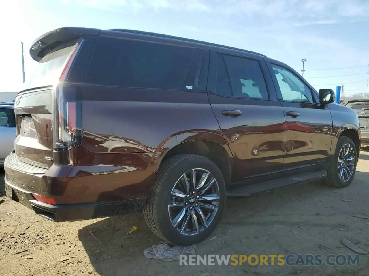 3 Photograph of a damaged car 1GYS4GKL6PR532298 CADILLAC ESCALADE 2023