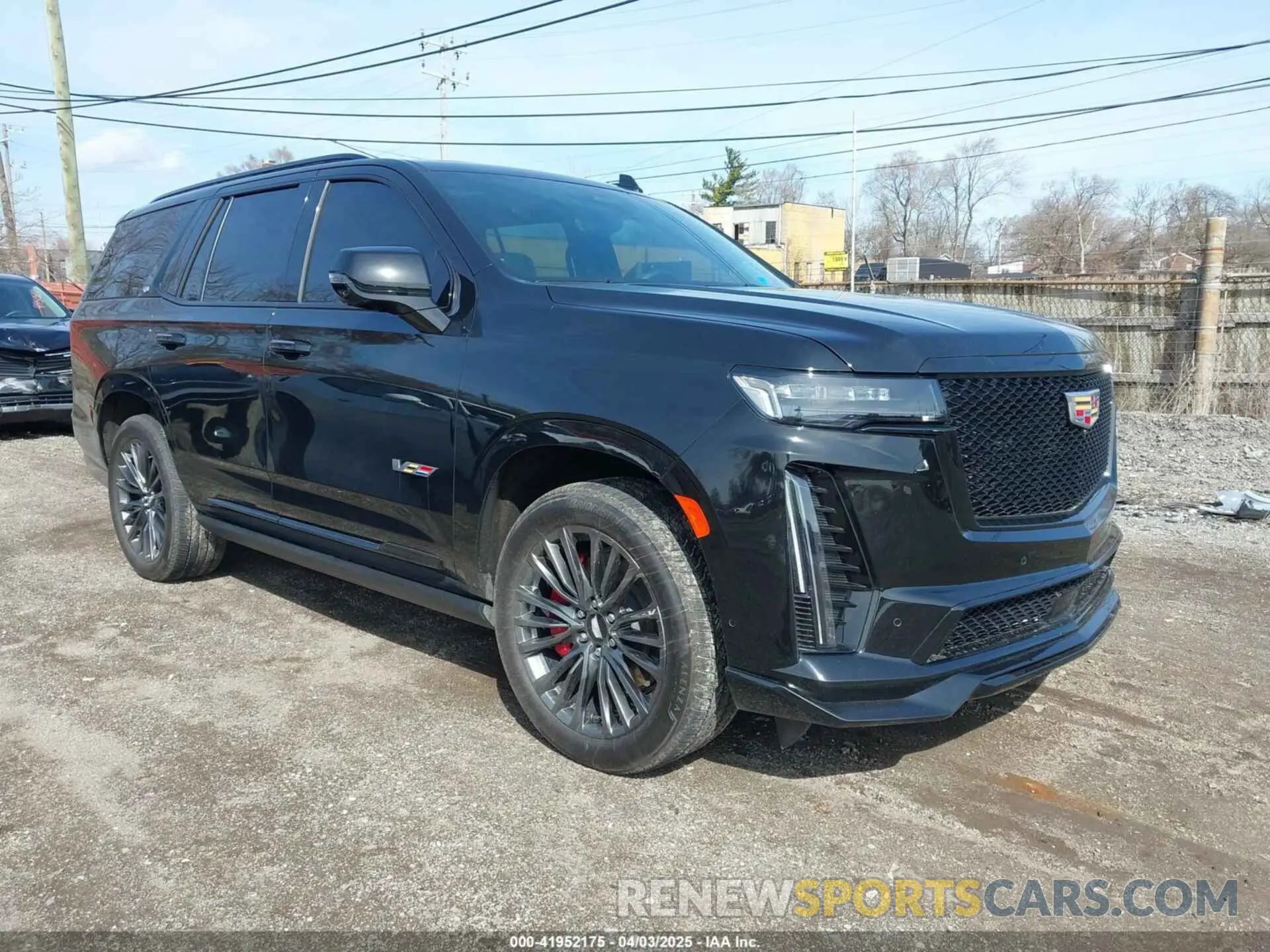 1 Photograph of a damaged car 1GYS4HK90PR201792 CADILLAC ESCALADE 2023