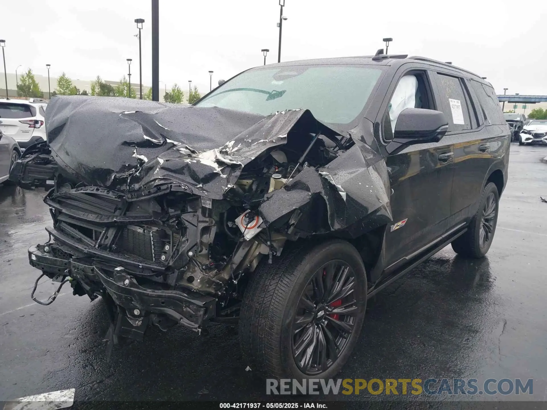 2 Photograph of a damaged car 1GYS4HK97PR524995 CADILLAC ESCALADE 2023