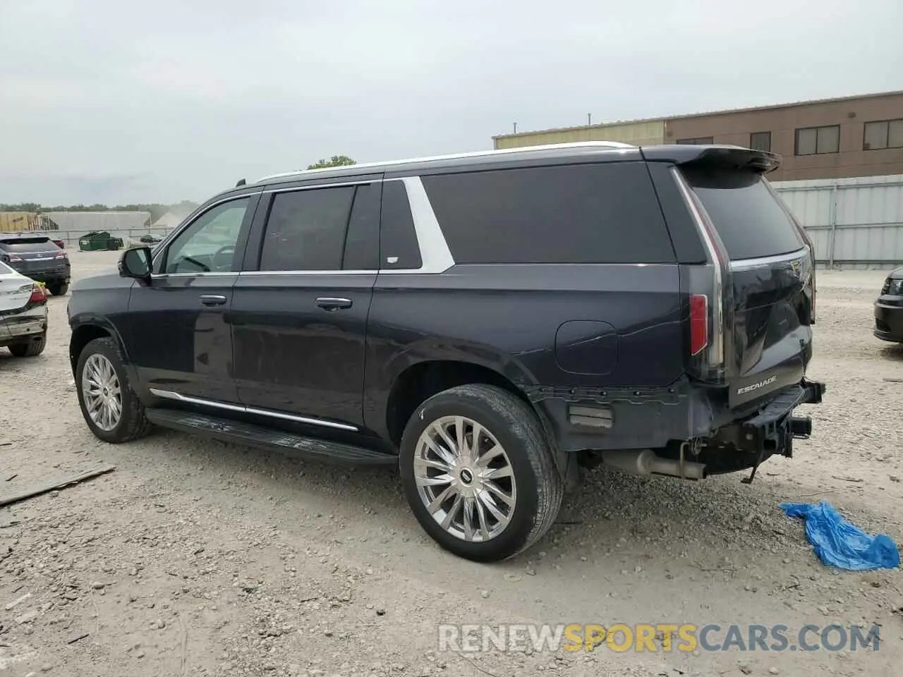 2 Photograph of a damaged car 1GYS4KKLXPR389195 CADILLAC ESCALADE 2023