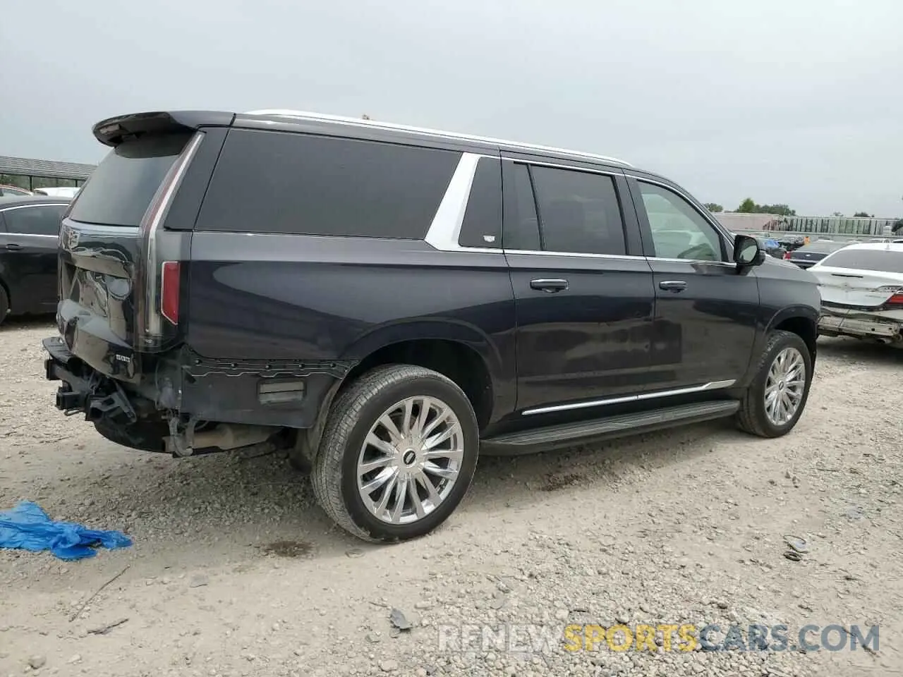 3 Photograph of a damaged car 1GYS4KKLXPR389195 CADILLAC ESCALADE 2023