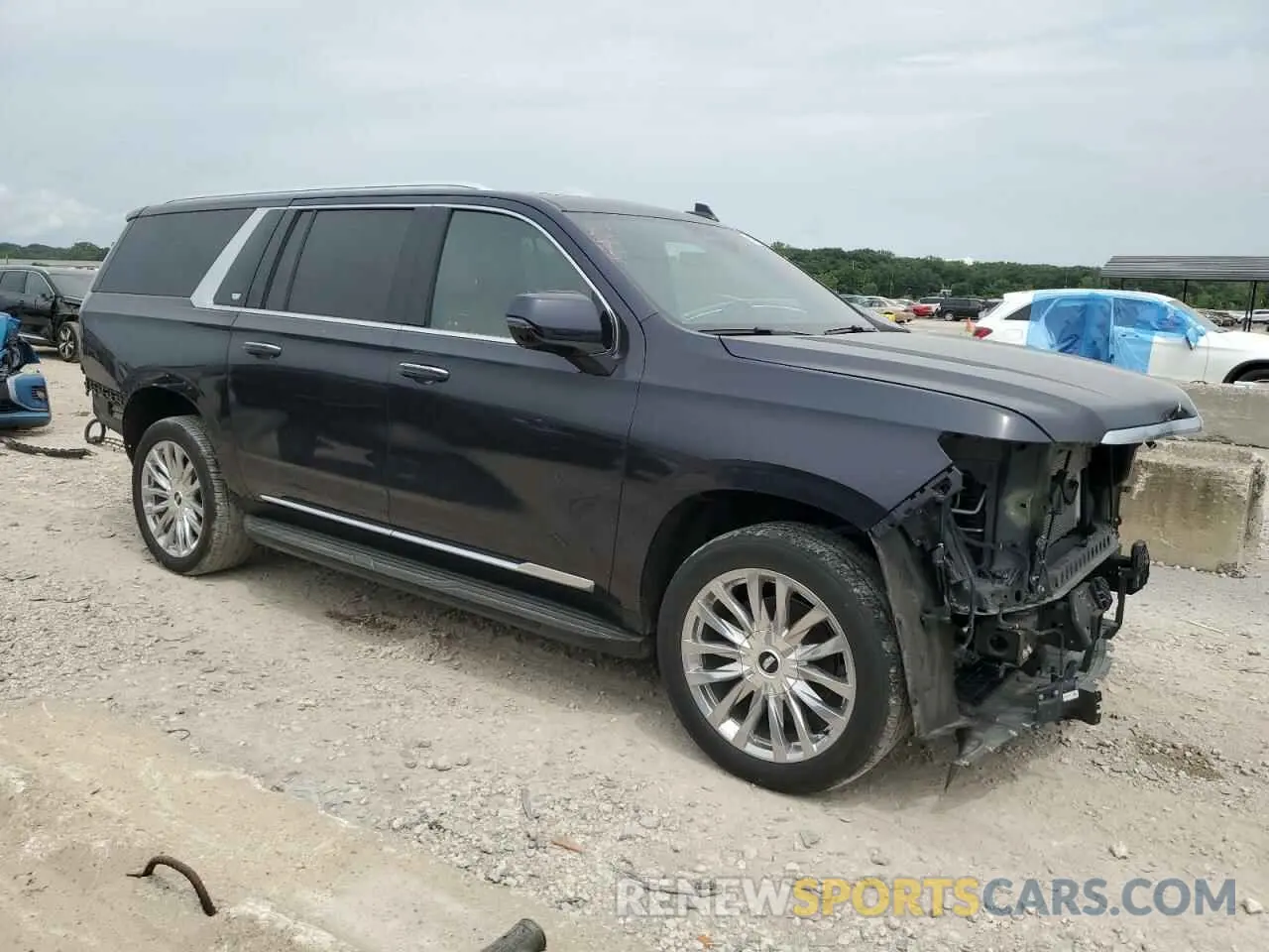 4 Photograph of a damaged car 1GYS4KKLXPR389195 CADILLAC ESCALADE 2023