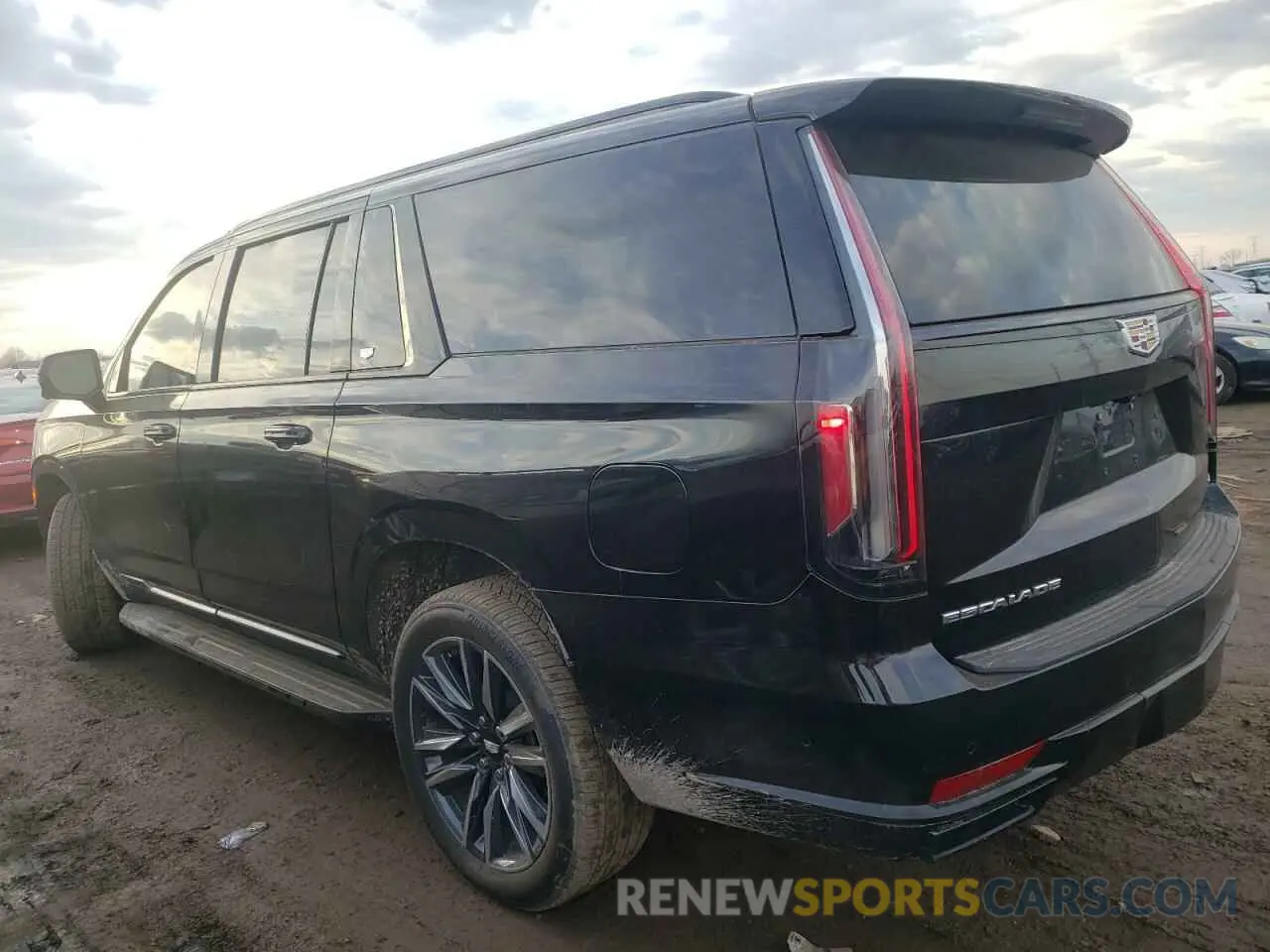 2 Photograph of a damaged car 1GYS4NKLXPR267020 CADILLAC ESCALADE 2023