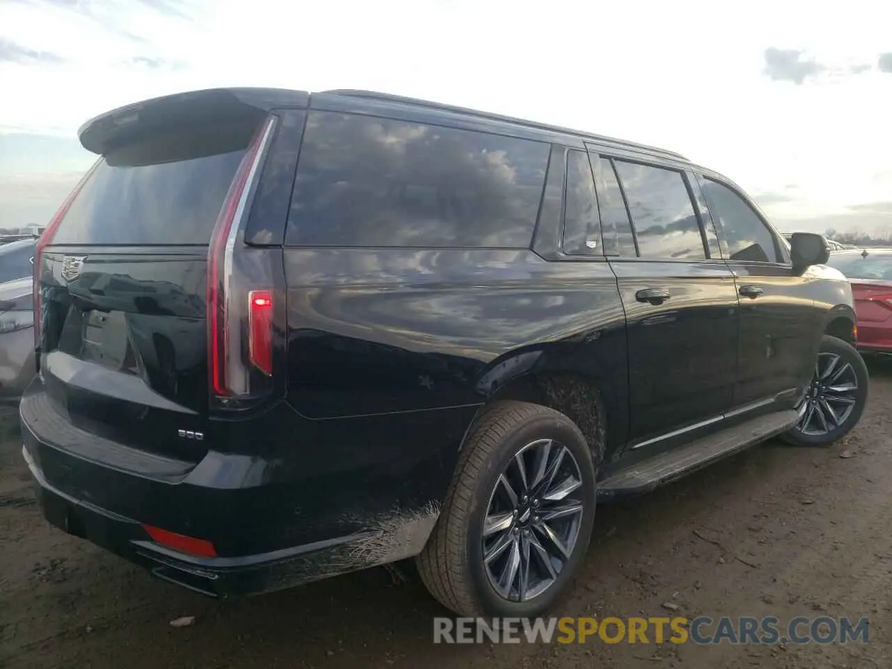 3 Photograph of a damaged car 1GYS4NKLXPR267020 CADILLAC ESCALADE 2023