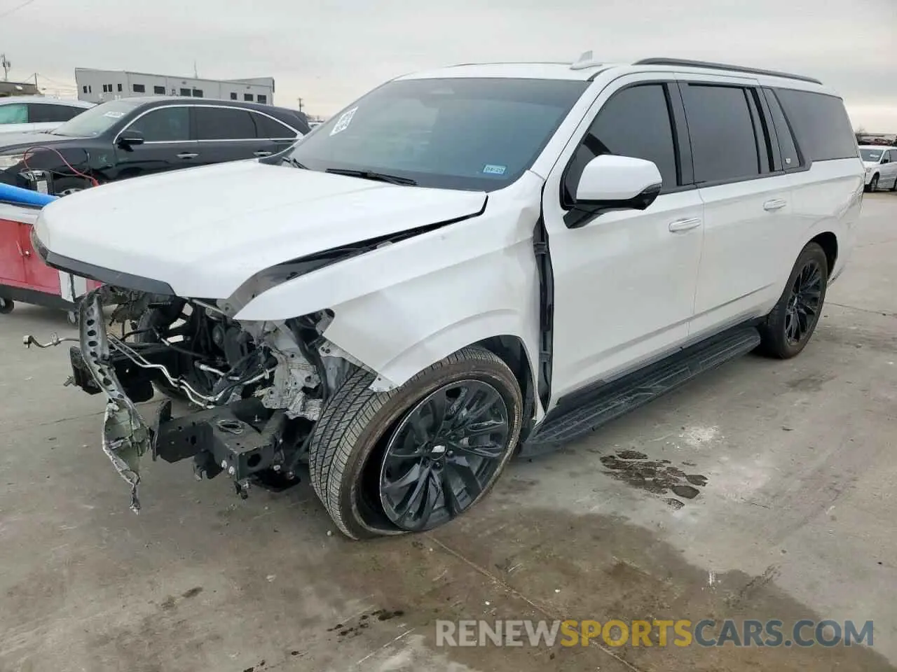 1 Photograph of a damaged car 1GYS4RKL1PR358913 CADILLAC ESCALADE 2023
