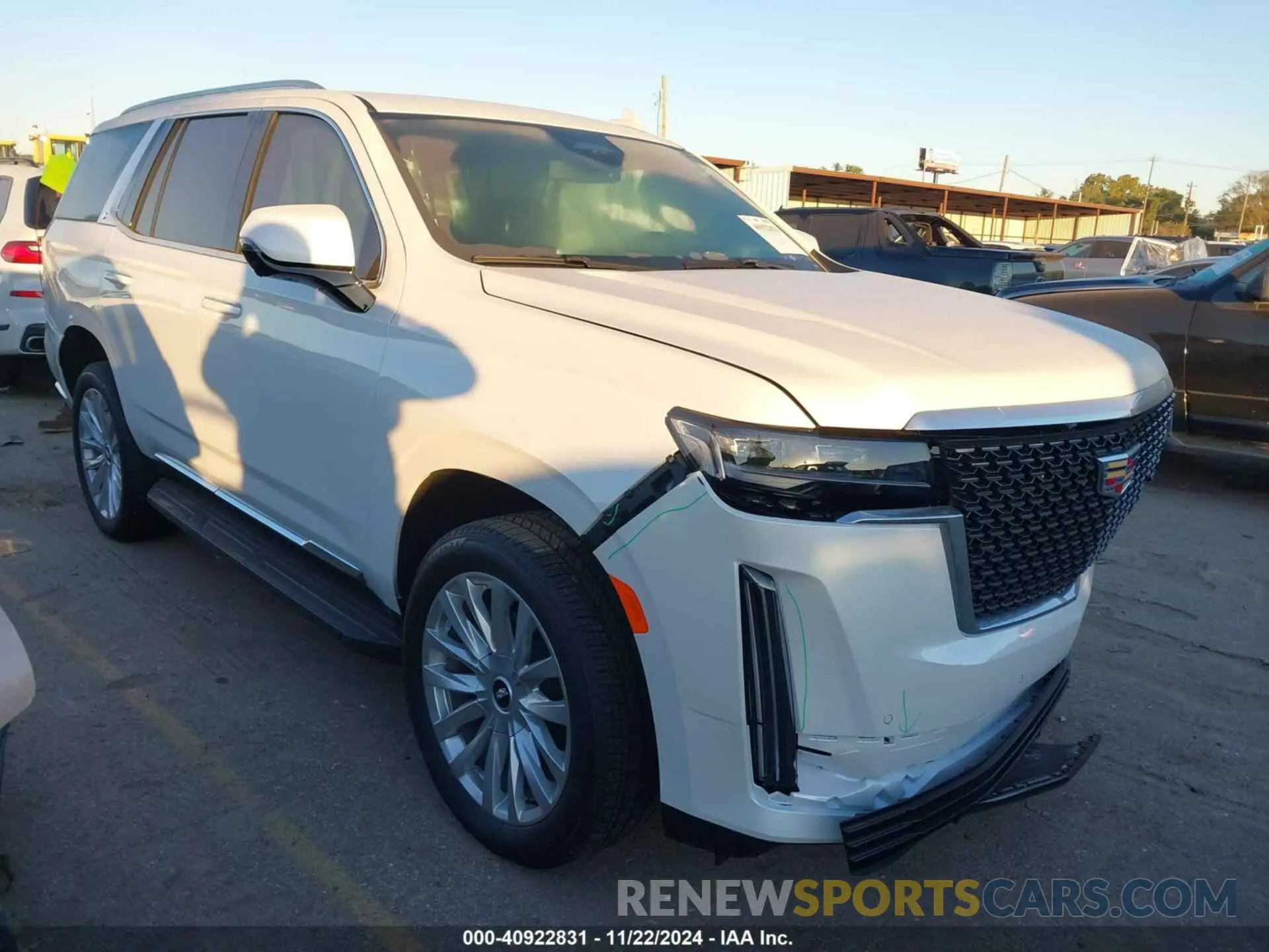 1 Photograph of a damaged car 1GYS3AKL3RR406693 CADILLAC ESCALADE 2024
