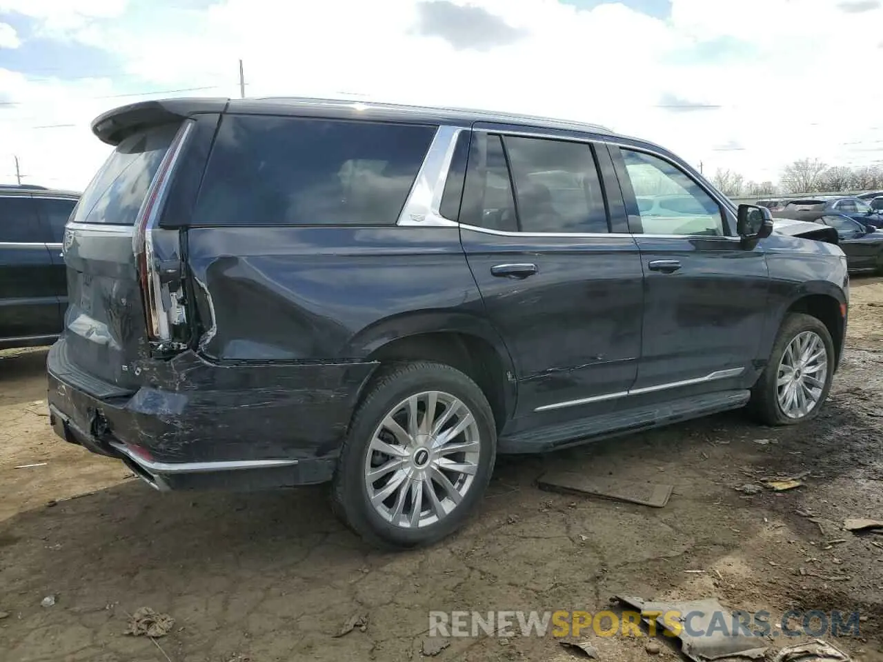 3 Photograph of a damaged car 1GYS4BKL5RR260915 CADILLAC ESCALADE 2024