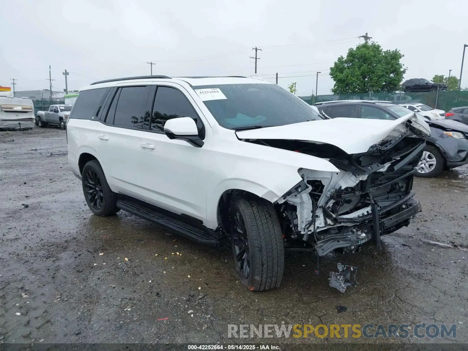 1 Photograph of a damaged car 1GYS4EKL1RR351567 CADILLAC ESCALADE 2024