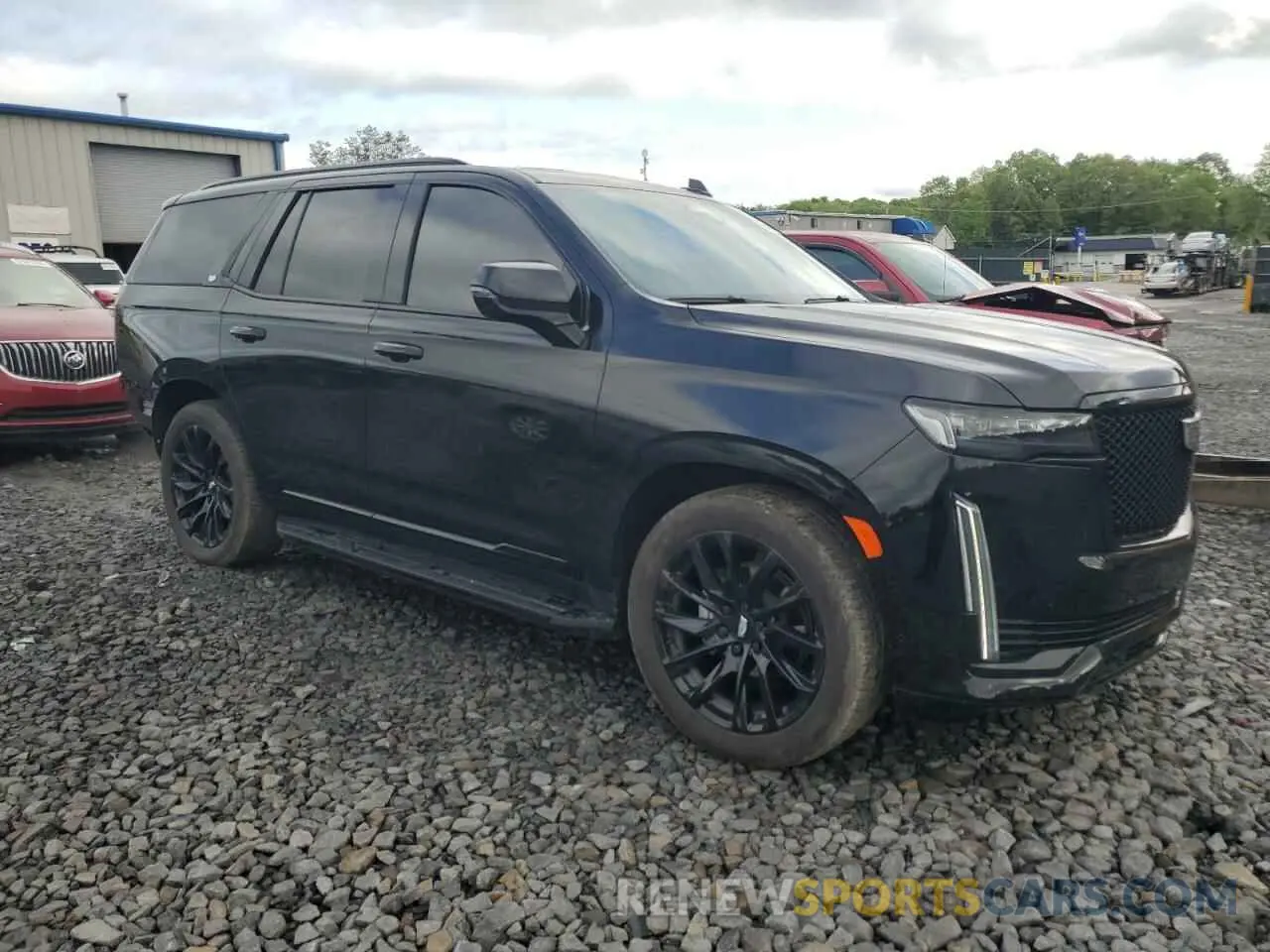 4 Photograph of a damaged car 1GYS4FKL2RR154414 CADILLAC ESCALADE 2024