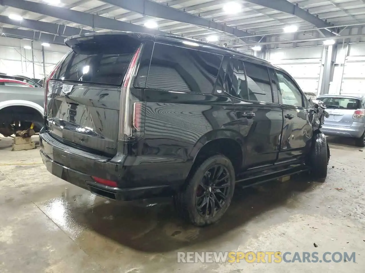 3 Photograph of a damaged car 1GYS4FKL4RR310968 CADILLAC ESCALADE 2024