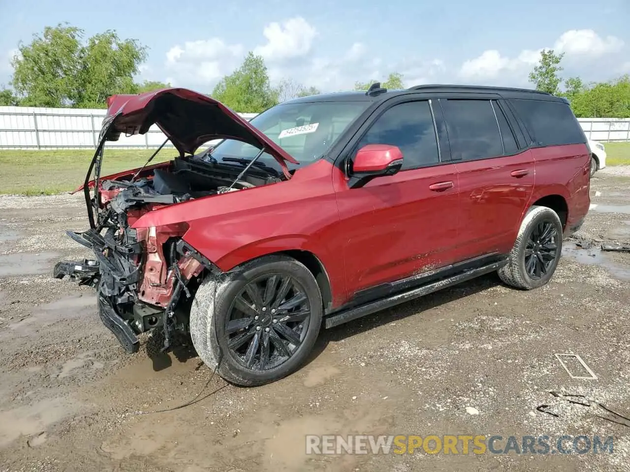 1 Photograph of a damaged car 1GYS4FKL9RR185627 CADILLAC ESCALADE 2024