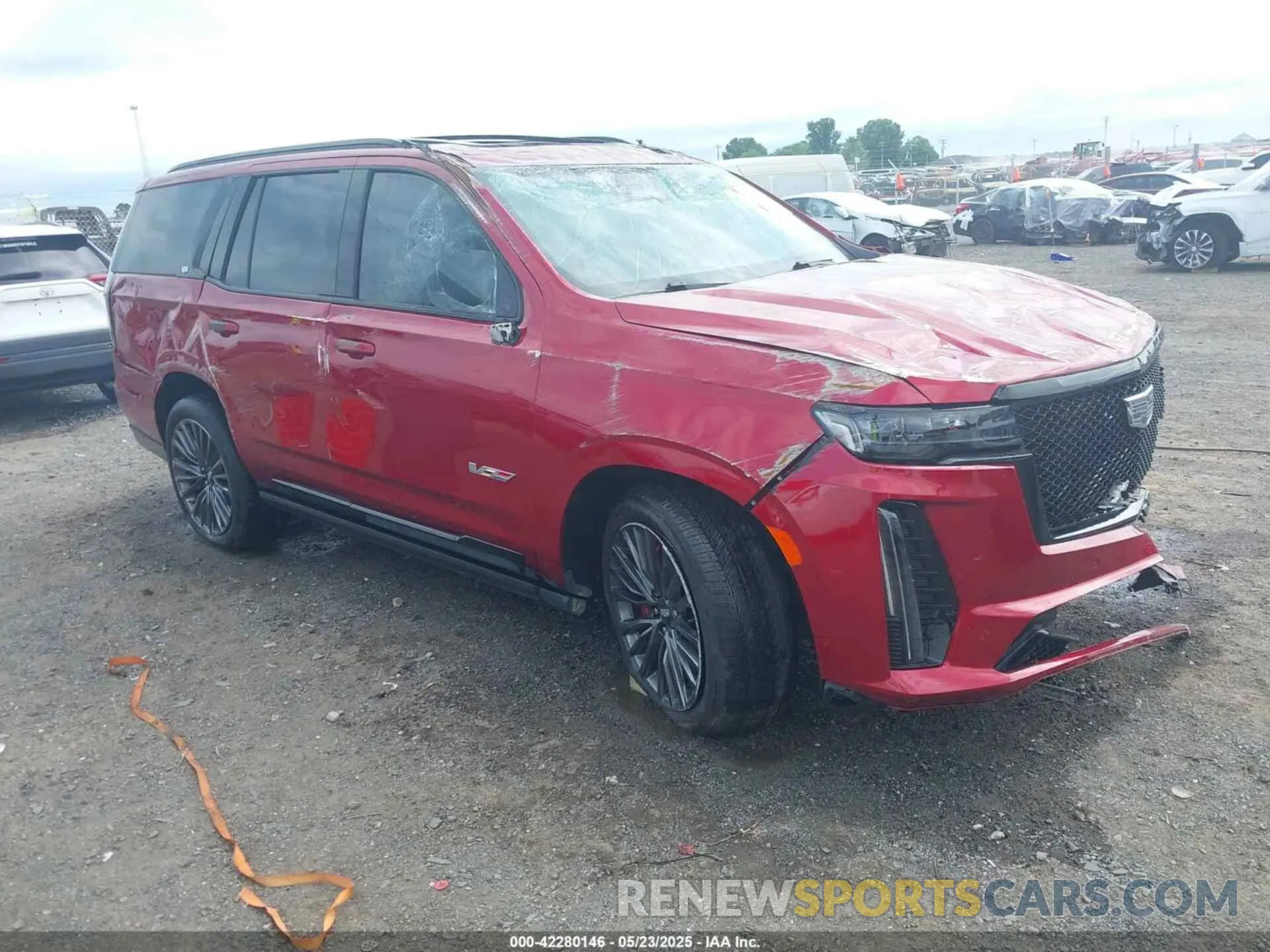 1 Photograph of a damaged car 1GYS4HK99RR339334 CADILLAC ESCALADE 2024