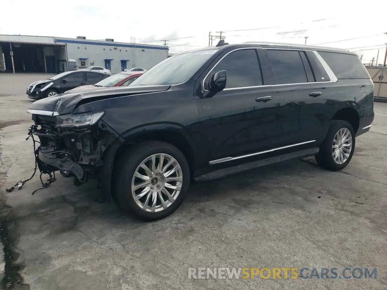 1 Photograph of a damaged car 1GYS4KKL0RR367936 CADILLAC ESCALADE 2024