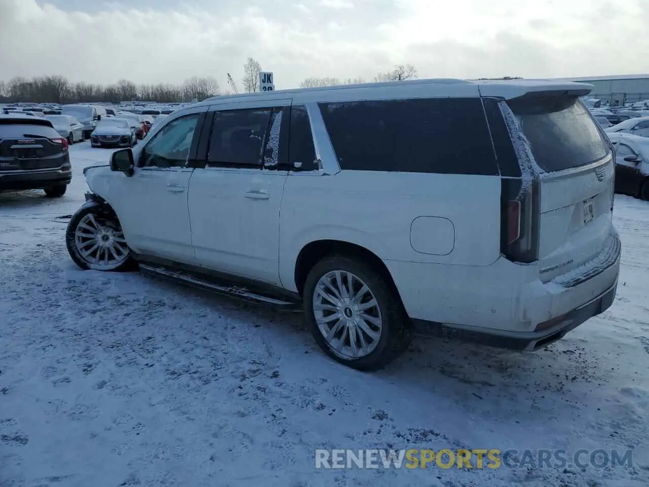 3 Photograph of a damaged car 1GYS4KKL6RR123286 CADILLAC ESCALADE 2024