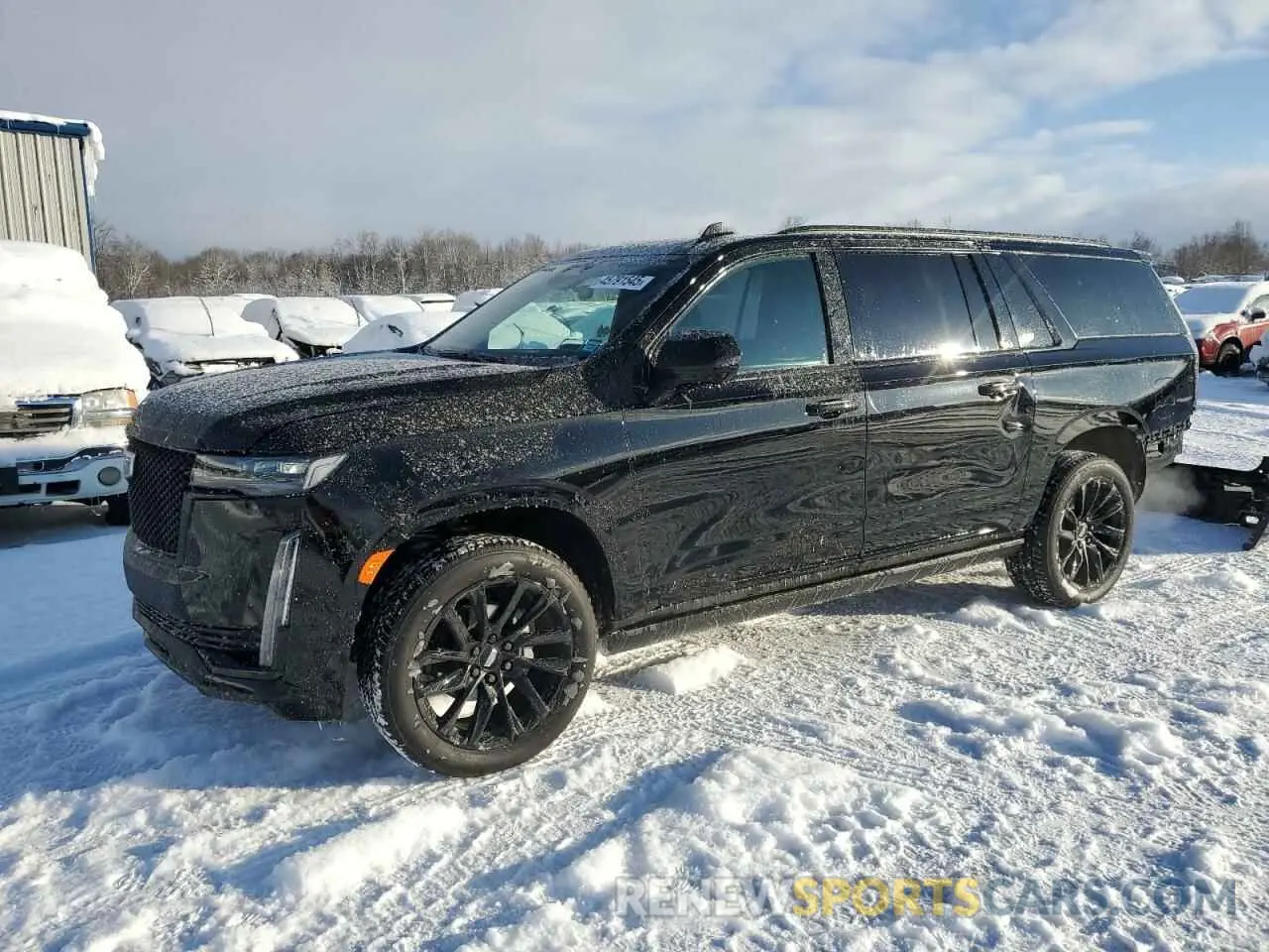 1 Photograph of a damaged car 1GYS4PKL2RR207196 CADILLAC ESCALADE 2024