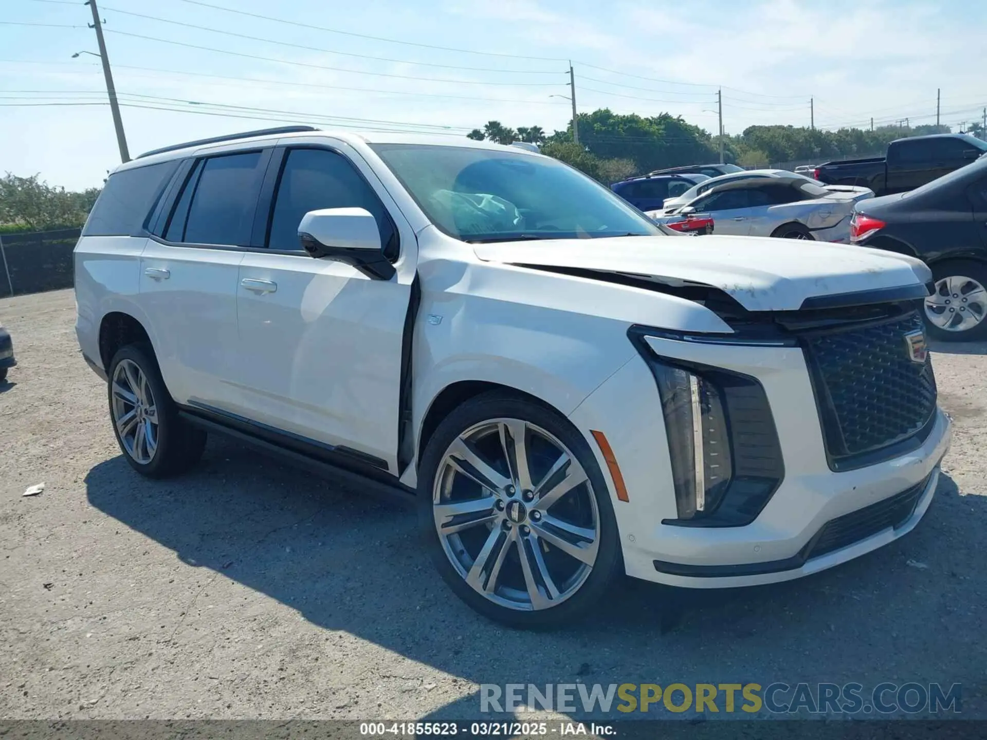 1 Photograph of a damaged car 1GYS9GRL7SR168408 CADILLAC ESCALADE 2025