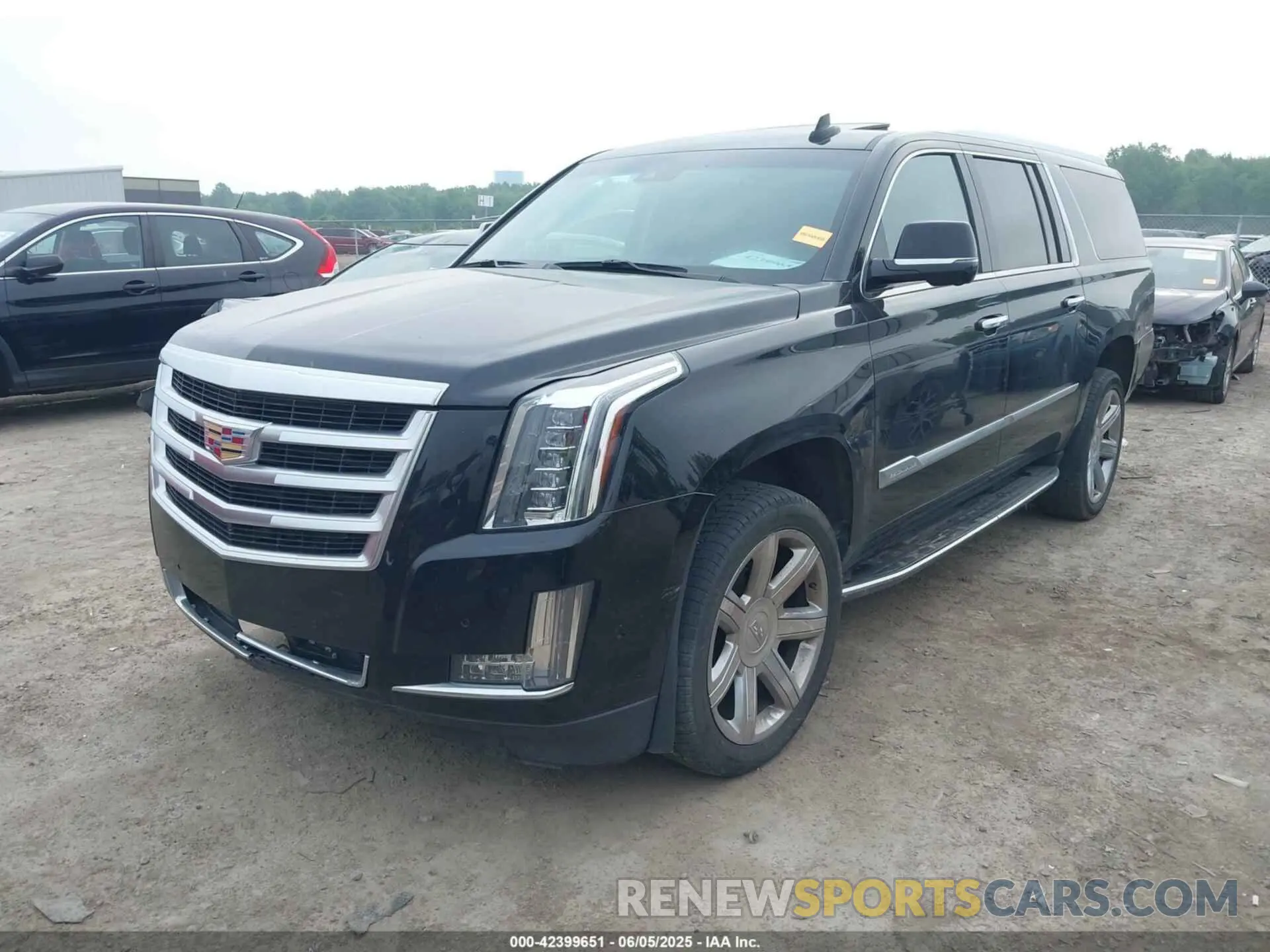 2 Photograph of a damaged car 1GYS4HKJ0KR211371 CADILLAC ESCALADE ESV 2019