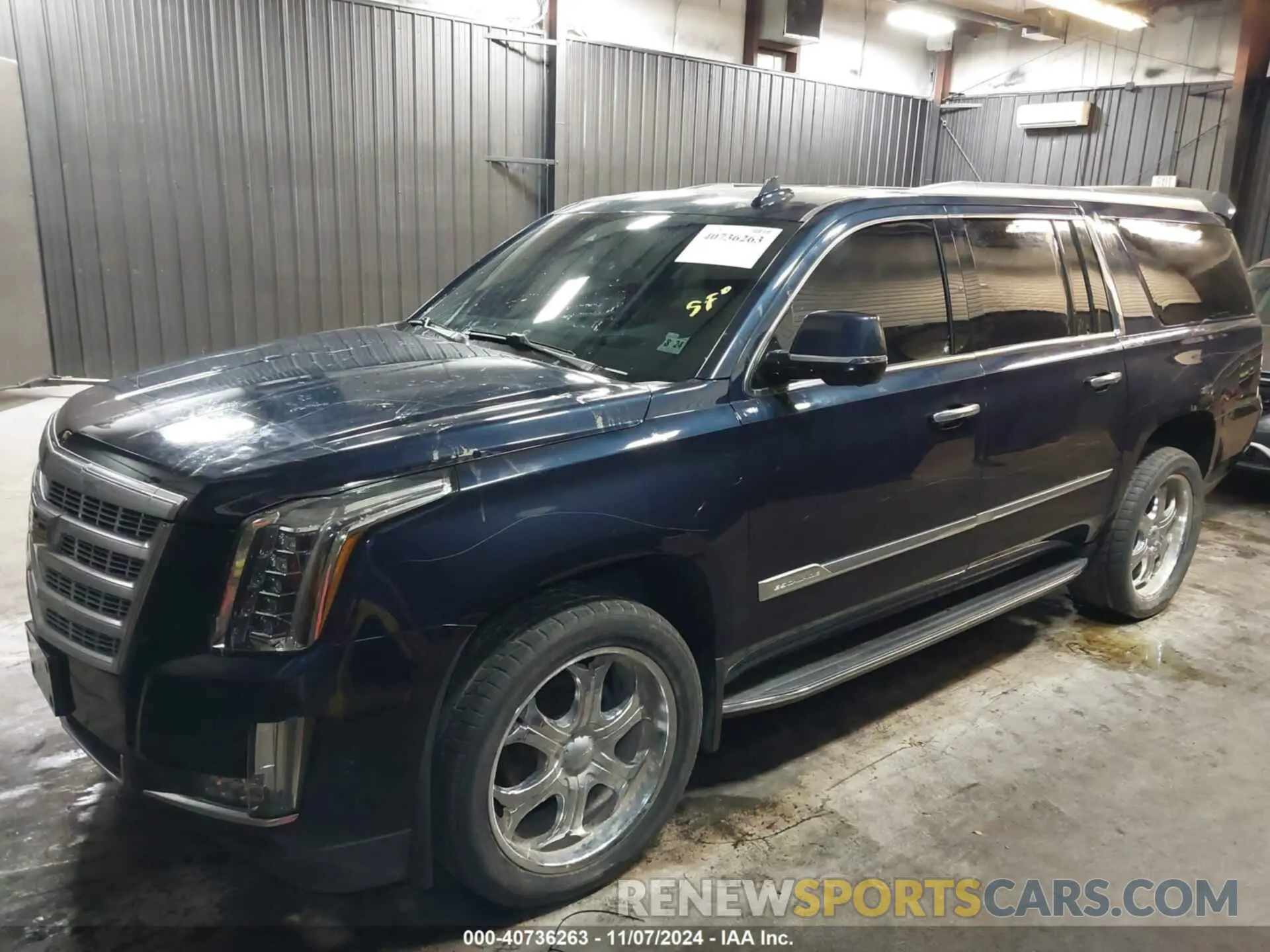 2 Photograph of a damaged car 1GYS4HKJ1KR344432 CADILLAC ESCALADE ESV 2019