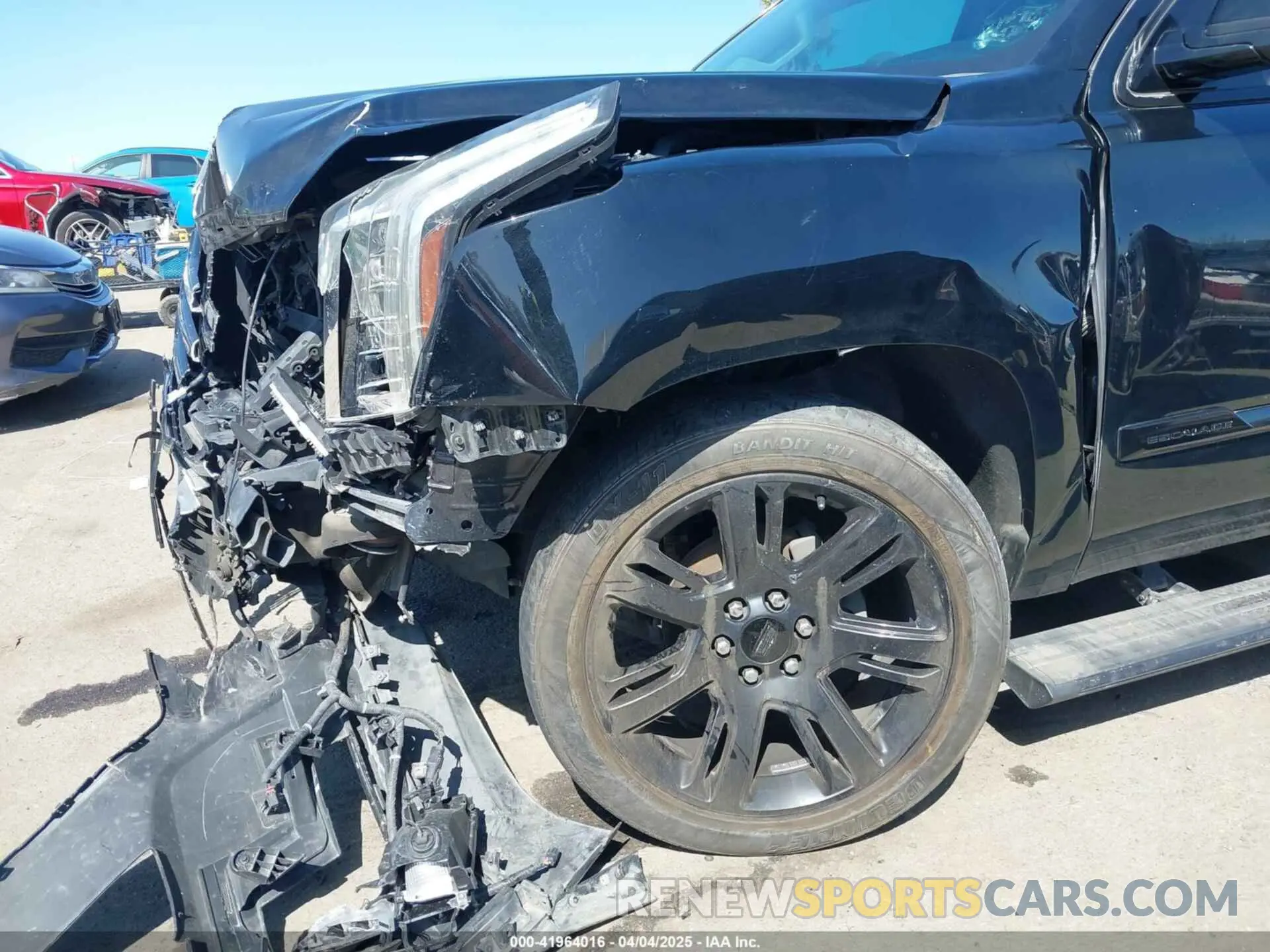 6 Photograph of a damaged car 1GYS4JKJXKR111432 CADILLAC ESCALADE ESV 2019