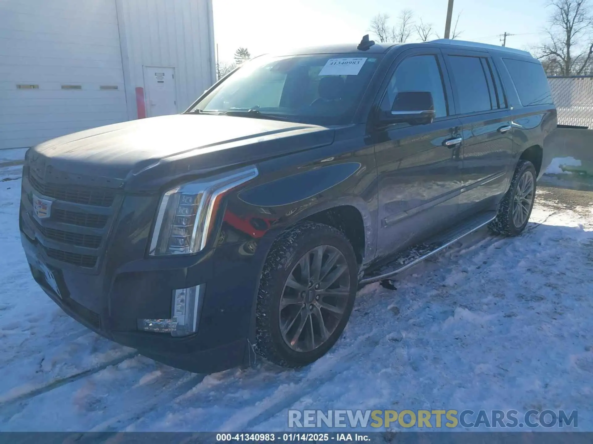 2 Photograph of a damaged car 1GYS4JKJ2LR231968 CADILLAC ESCALADE ESV 2020
