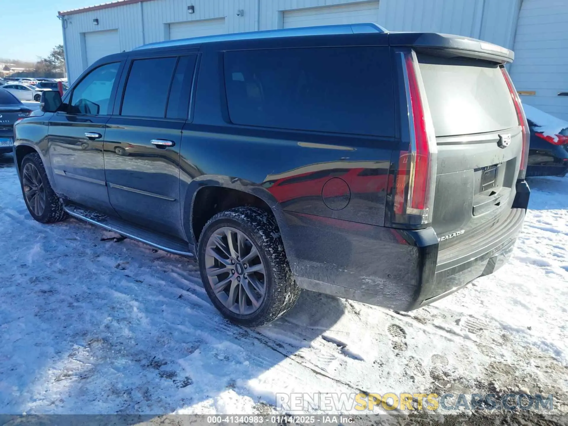 3 Photograph of a damaged car 1GYS4JKJ2LR231968 CADILLAC ESCALADE ESV 2020