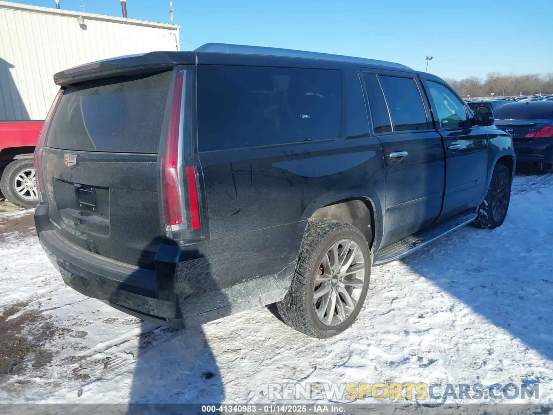 4 Photograph of a damaged car 1GYS4JKJ2LR231968 CADILLAC ESCALADE ESV 2020