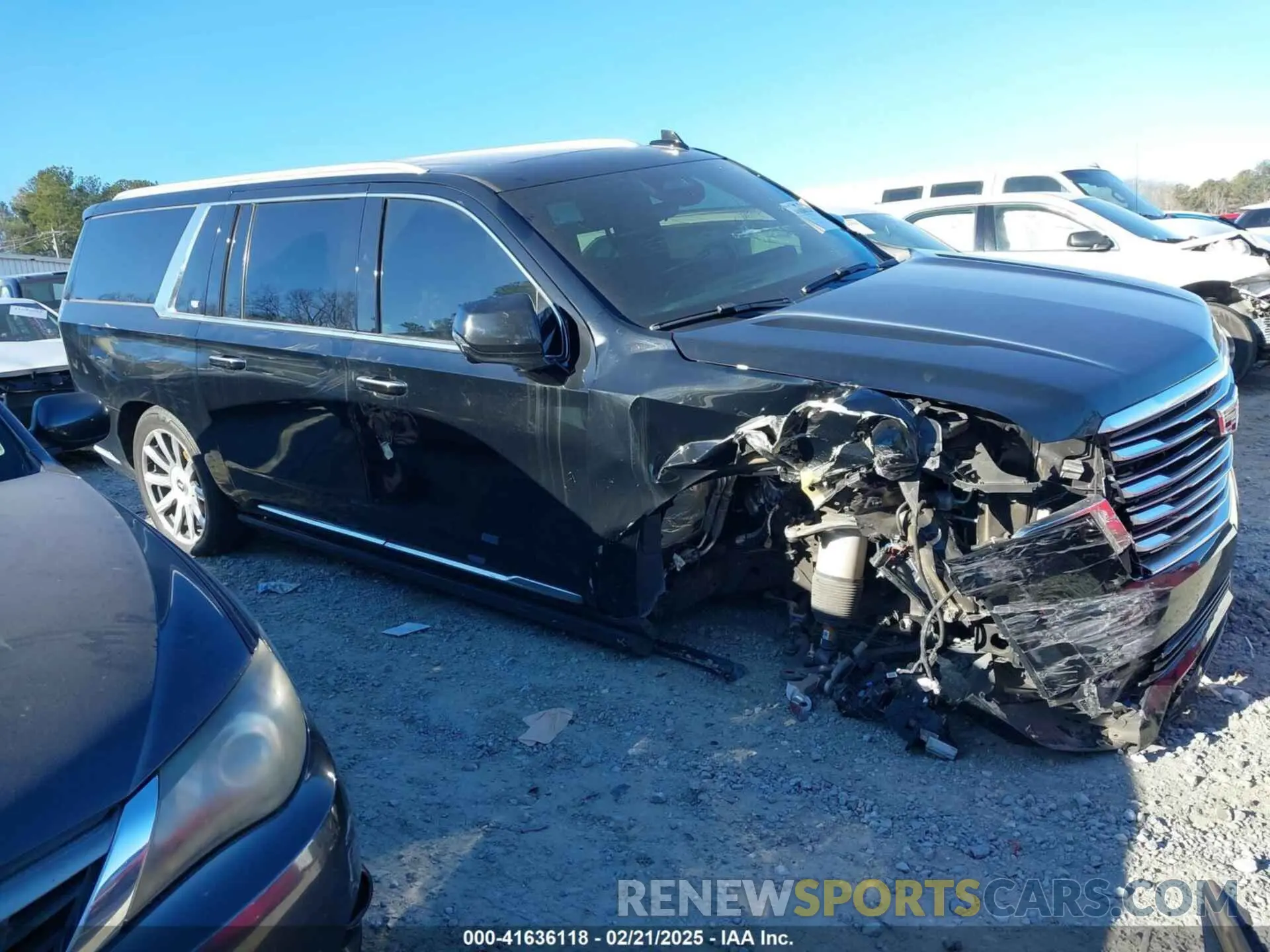 12 Photograph of a damaged car 1GYS3MKL7MR264908 CADILLAC ESCALADE ESV 2021