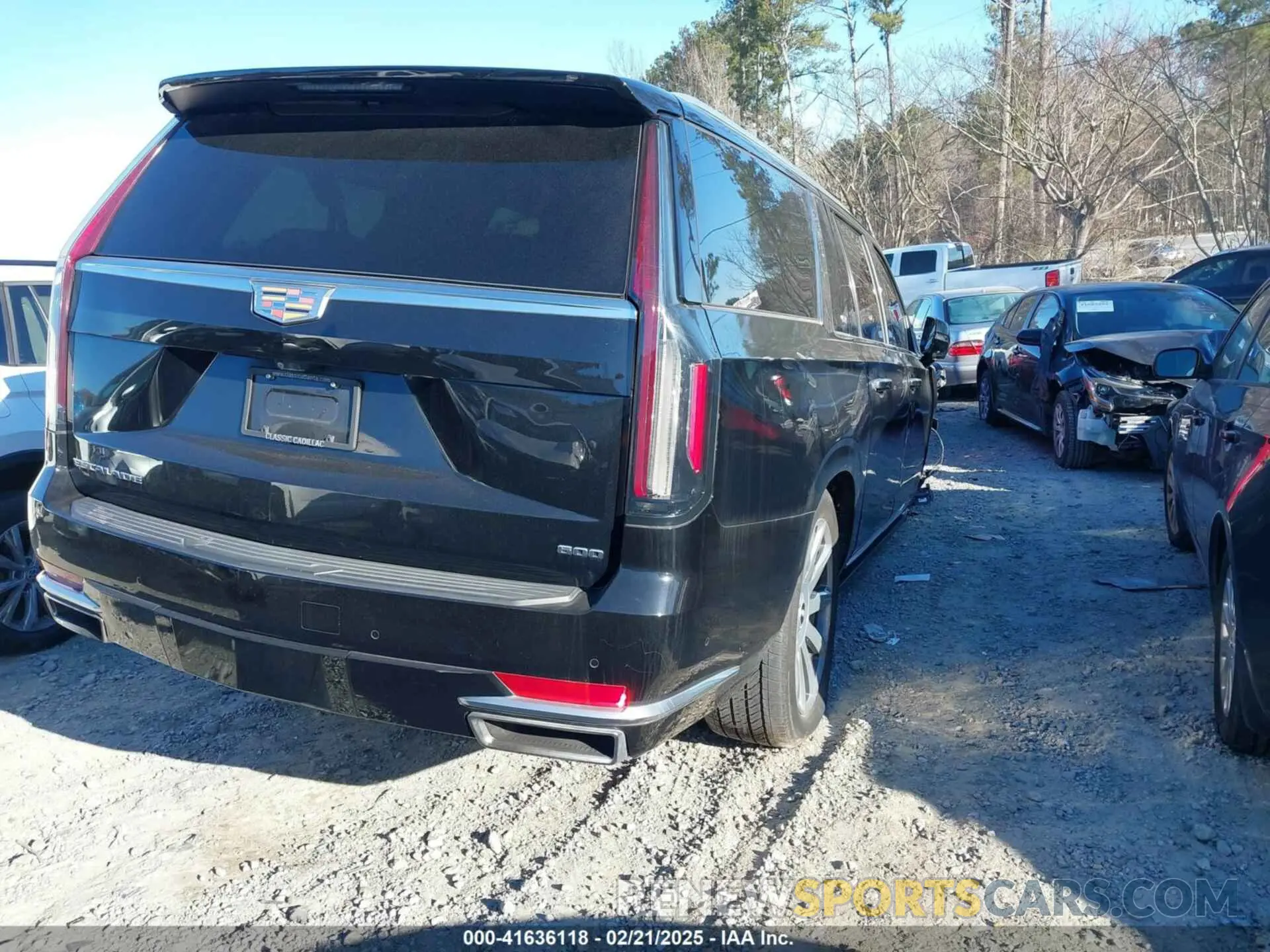 4 Photograph of a damaged car 1GYS3MKL7MR264908 CADILLAC ESCALADE ESV 2021