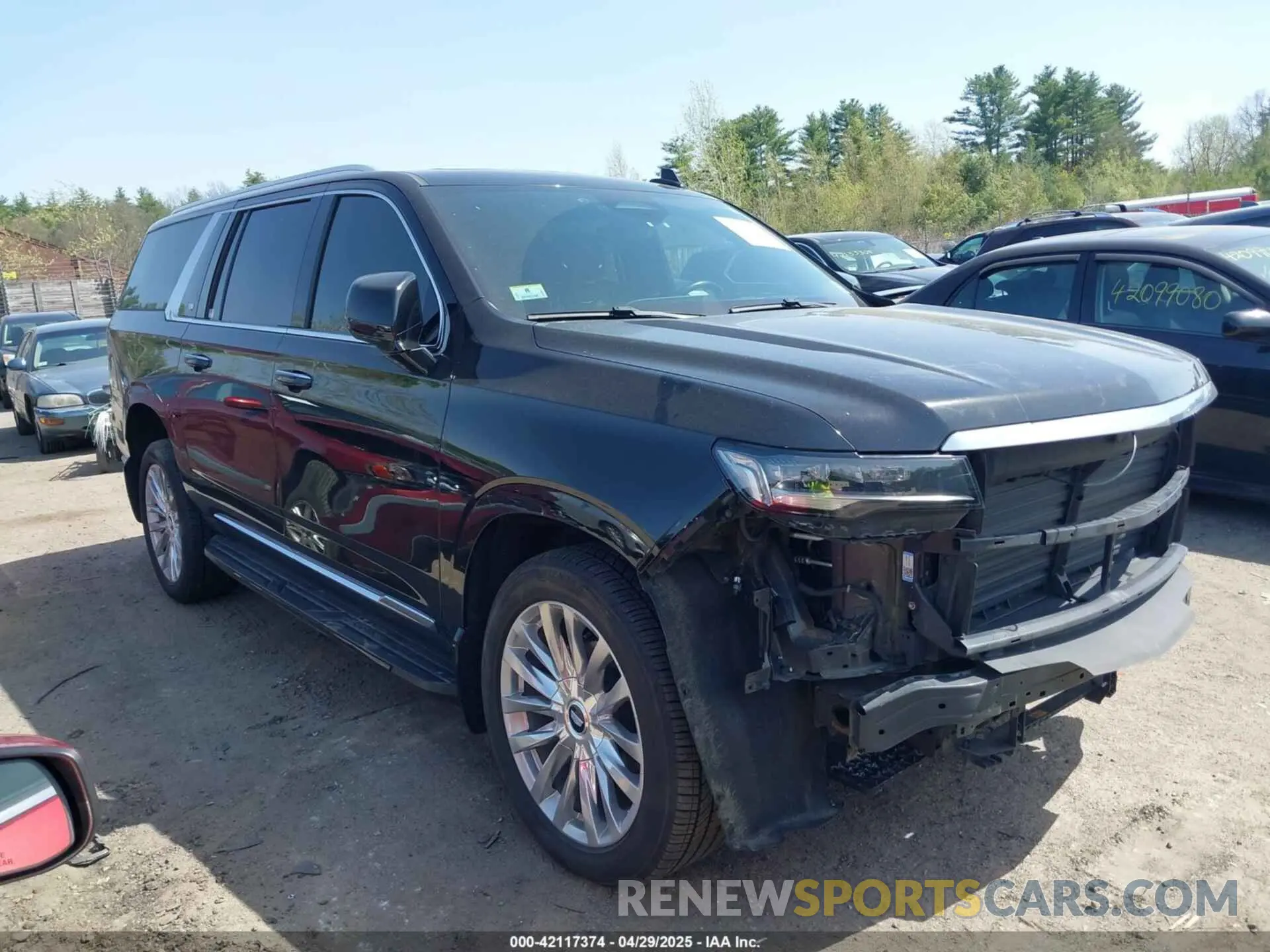 14 Photograph of a damaged car 1GYS4KKL2MR487472 CADILLAC ESCALADE ESV 2021