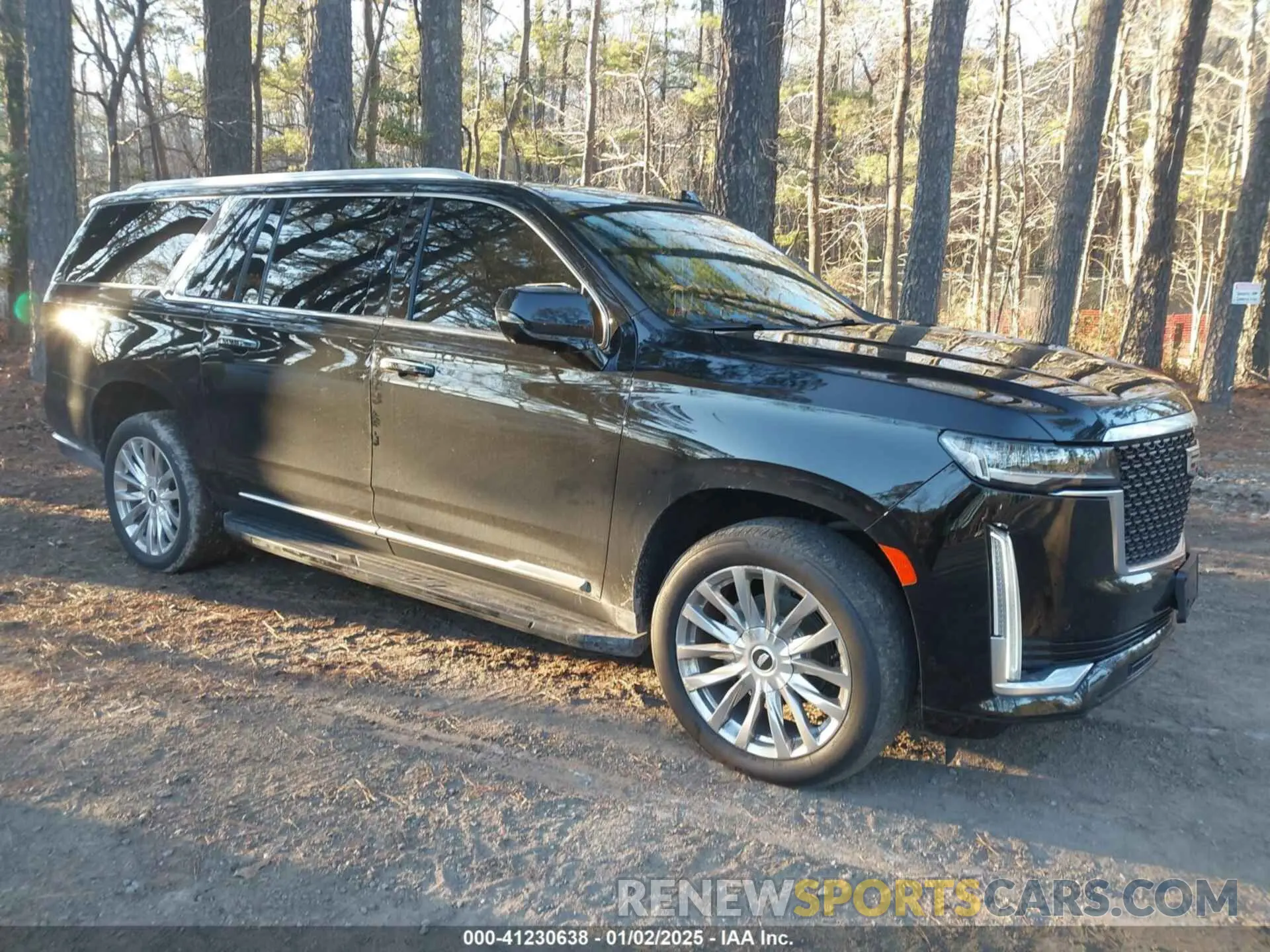 1 Photograph of a damaged car 1GYS4KKL9MR477201 CADILLAC ESCALADE ESV 2021