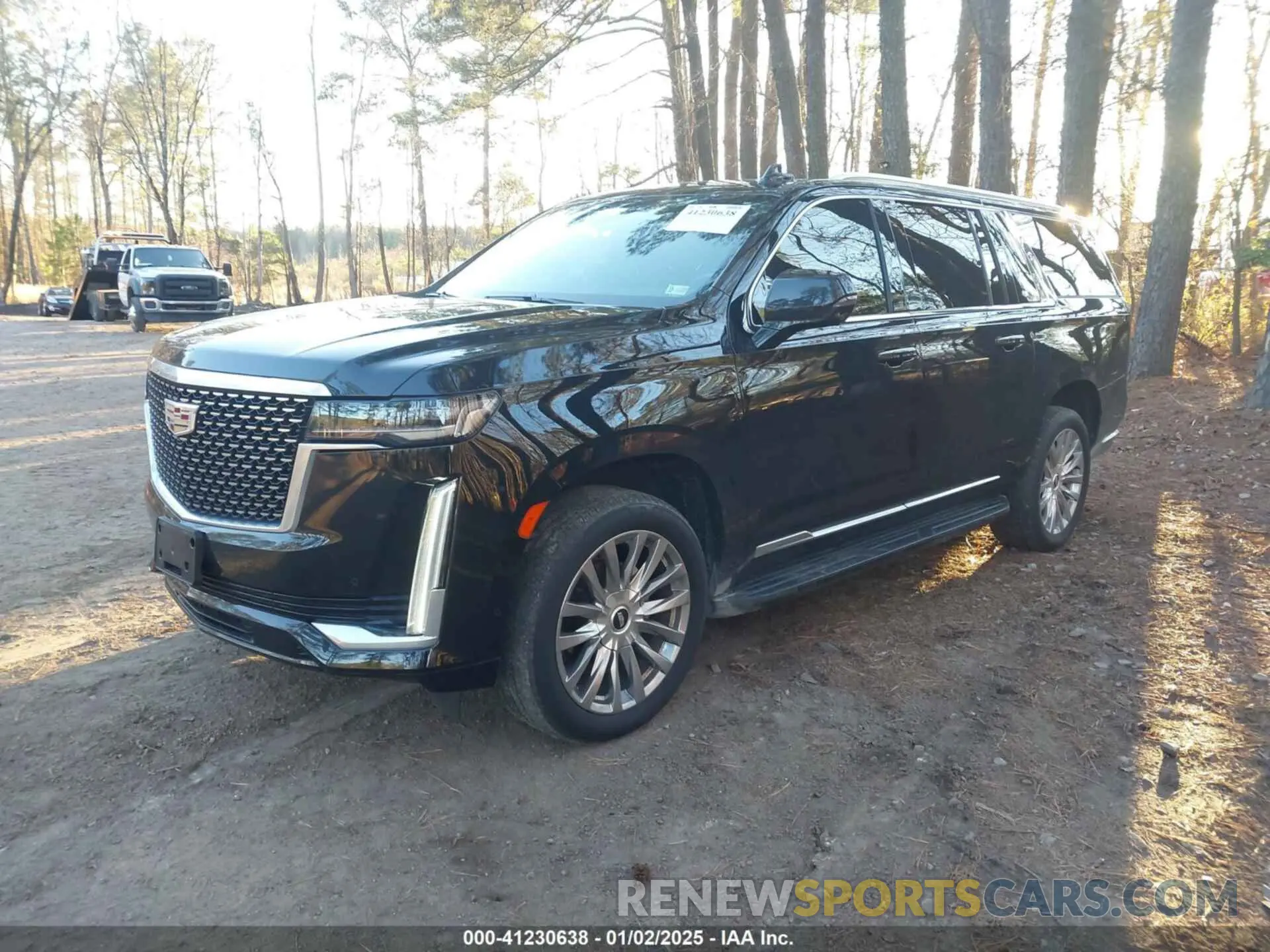 2 Photograph of a damaged car 1GYS4KKL9MR477201 CADILLAC ESCALADE ESV 2021