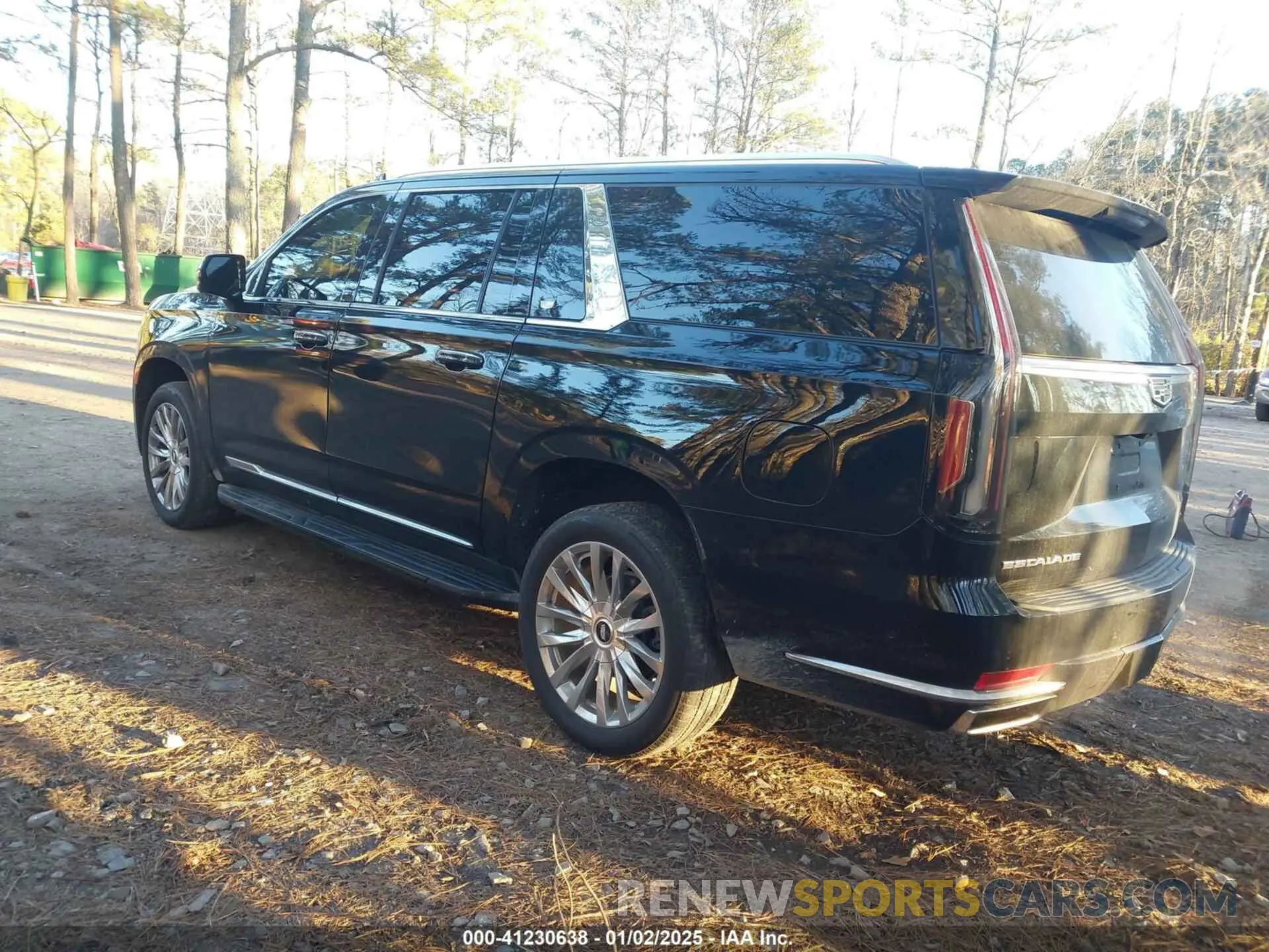 3 Photograph of a damaged car 1GYS4KKL9MR477201 CADILLAC ESCALADE ESV 2021