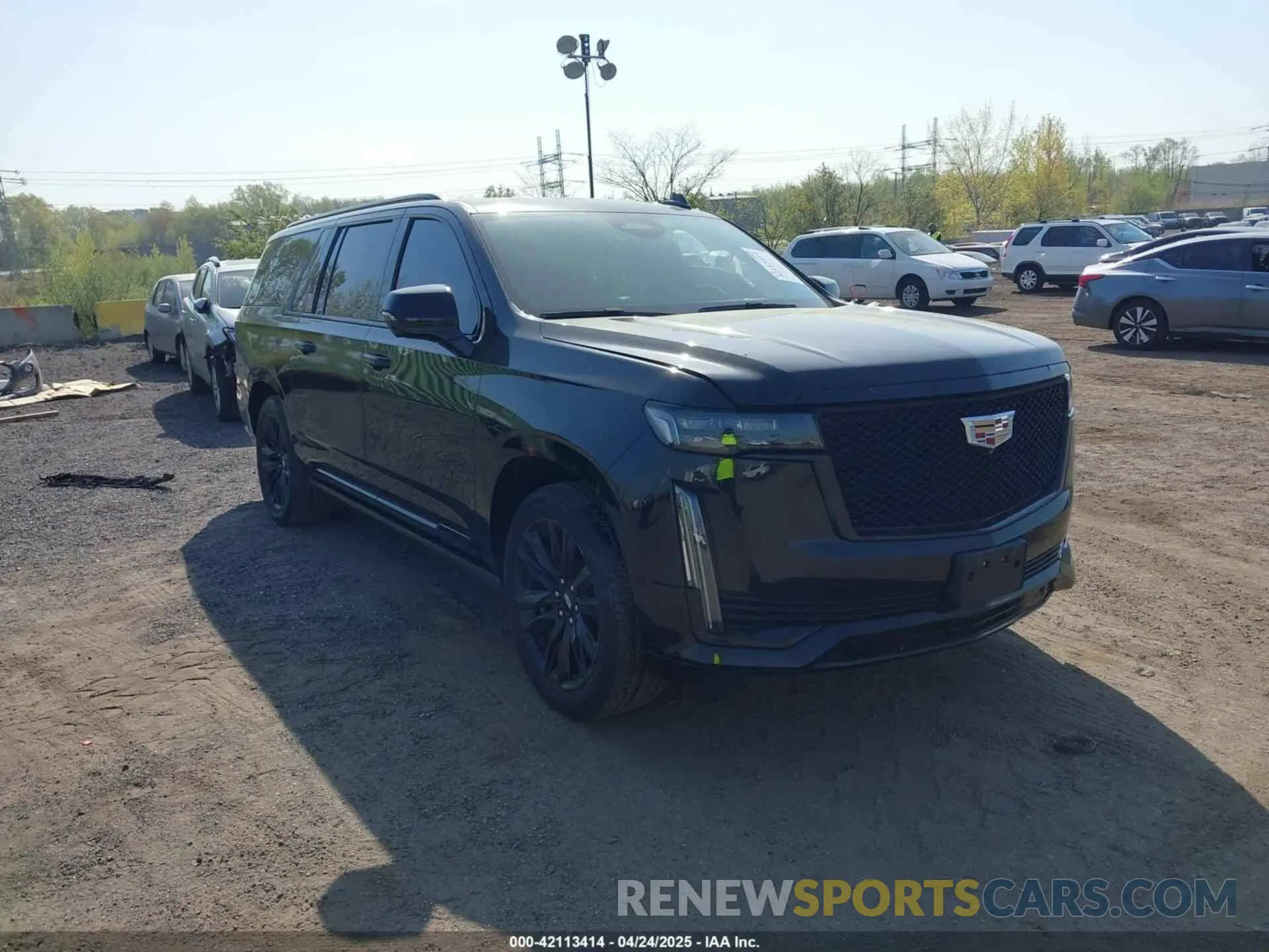 1 Photograph of a damaged car 1GYS4PKL2MR228185 CADILLAC ESCALADE ESV 2021