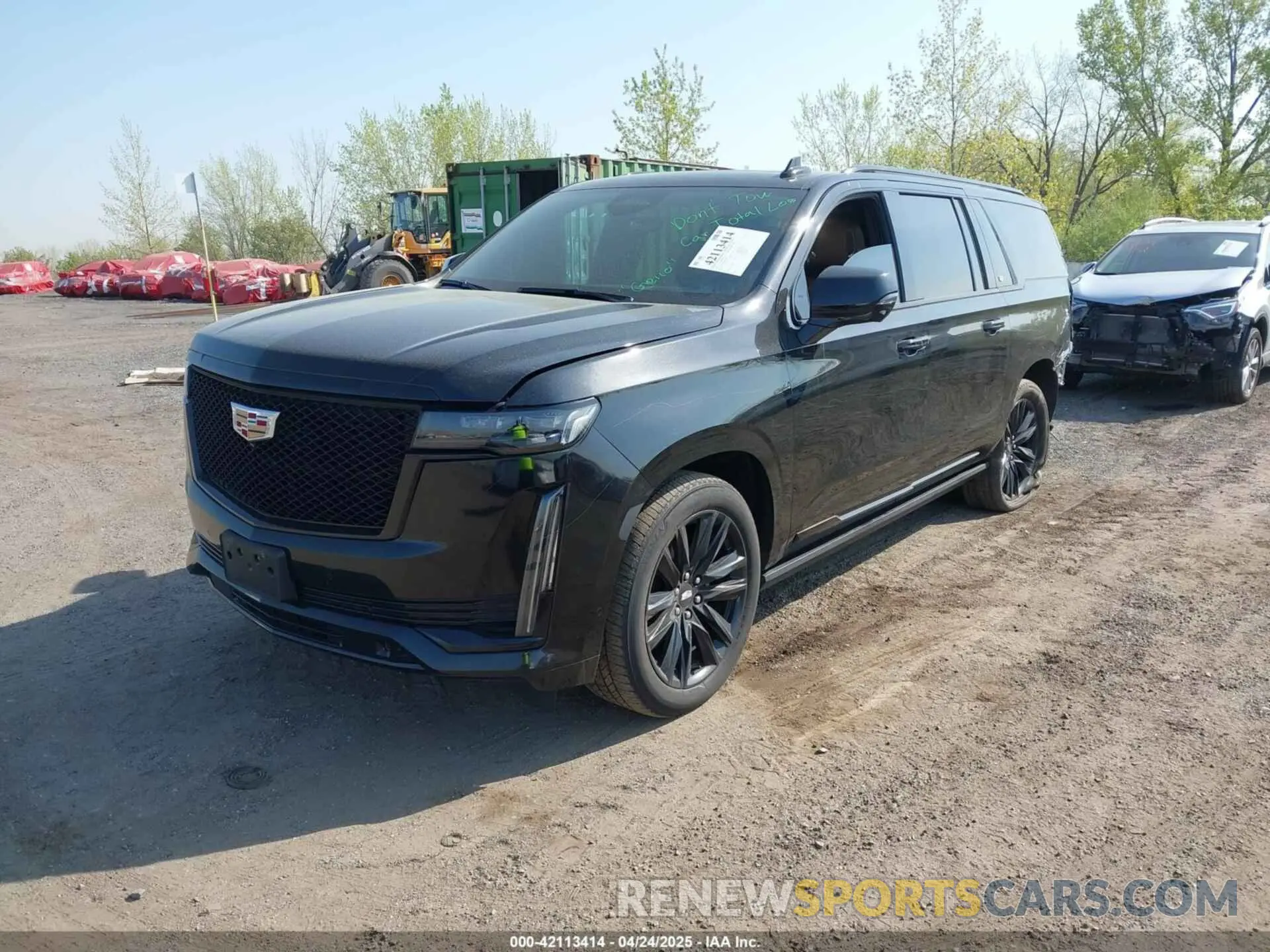 2 Photograph of a damaged car 1GYS4PKL2MR228185 CADILLAC ESCALADE ESV 2021