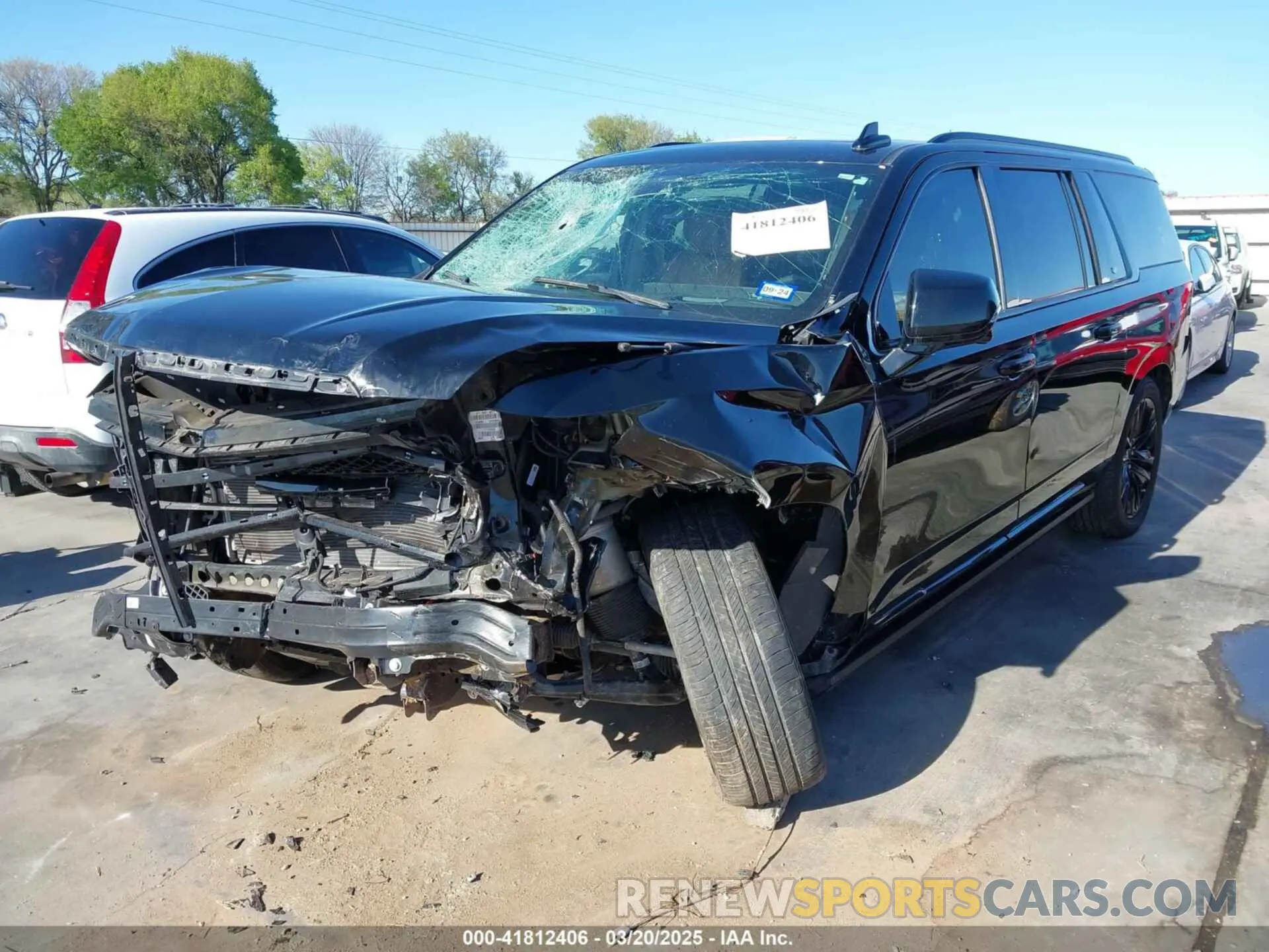 2 Photograph of a damaged car 1GYS4PKL3MR341773 CADILLAC ESCALADE ESV 2021