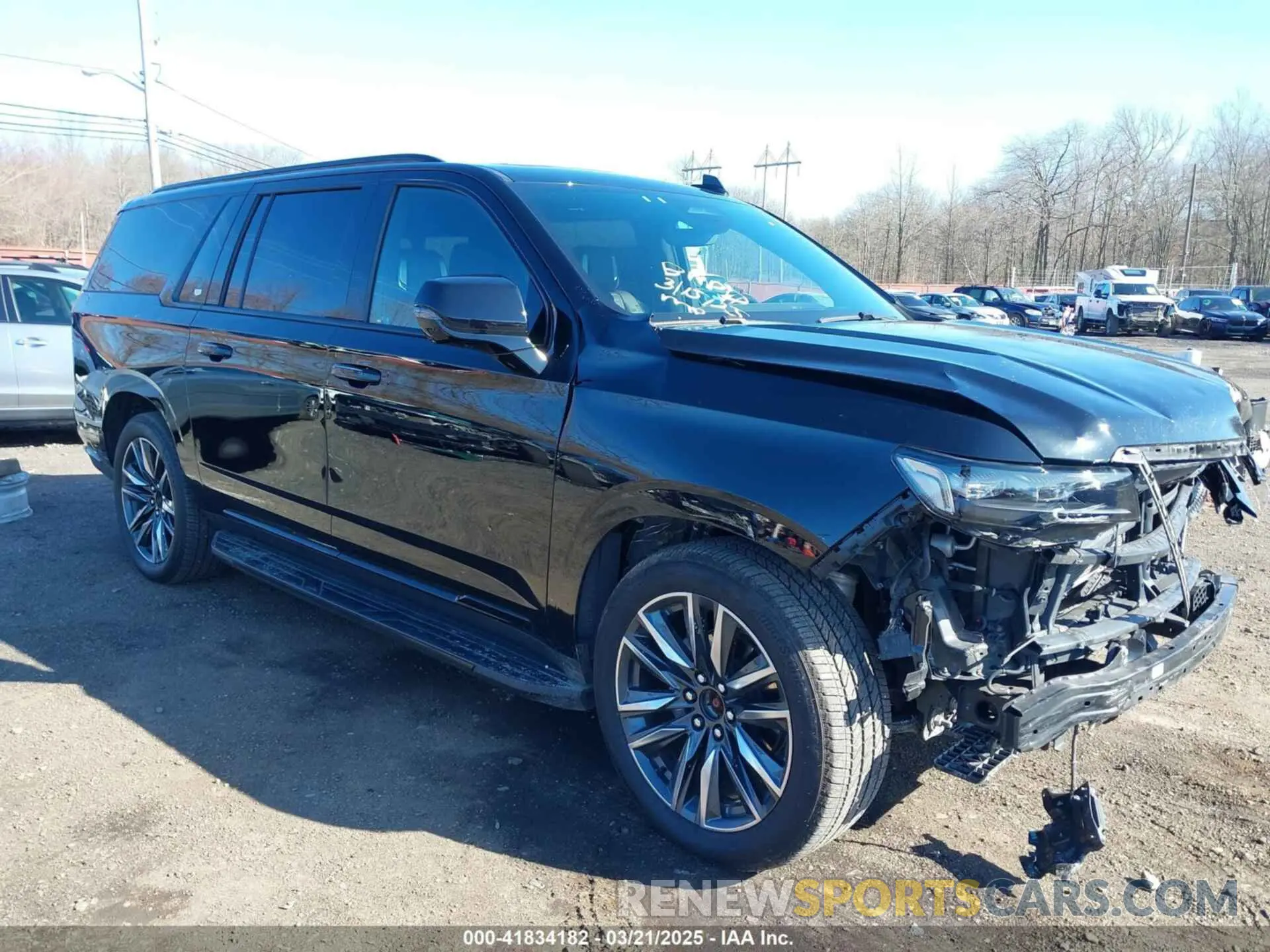 17 Photograph of a damaged car 1GYS4RKL1MR300022 CADILLAC ESCALADE ESV 2021