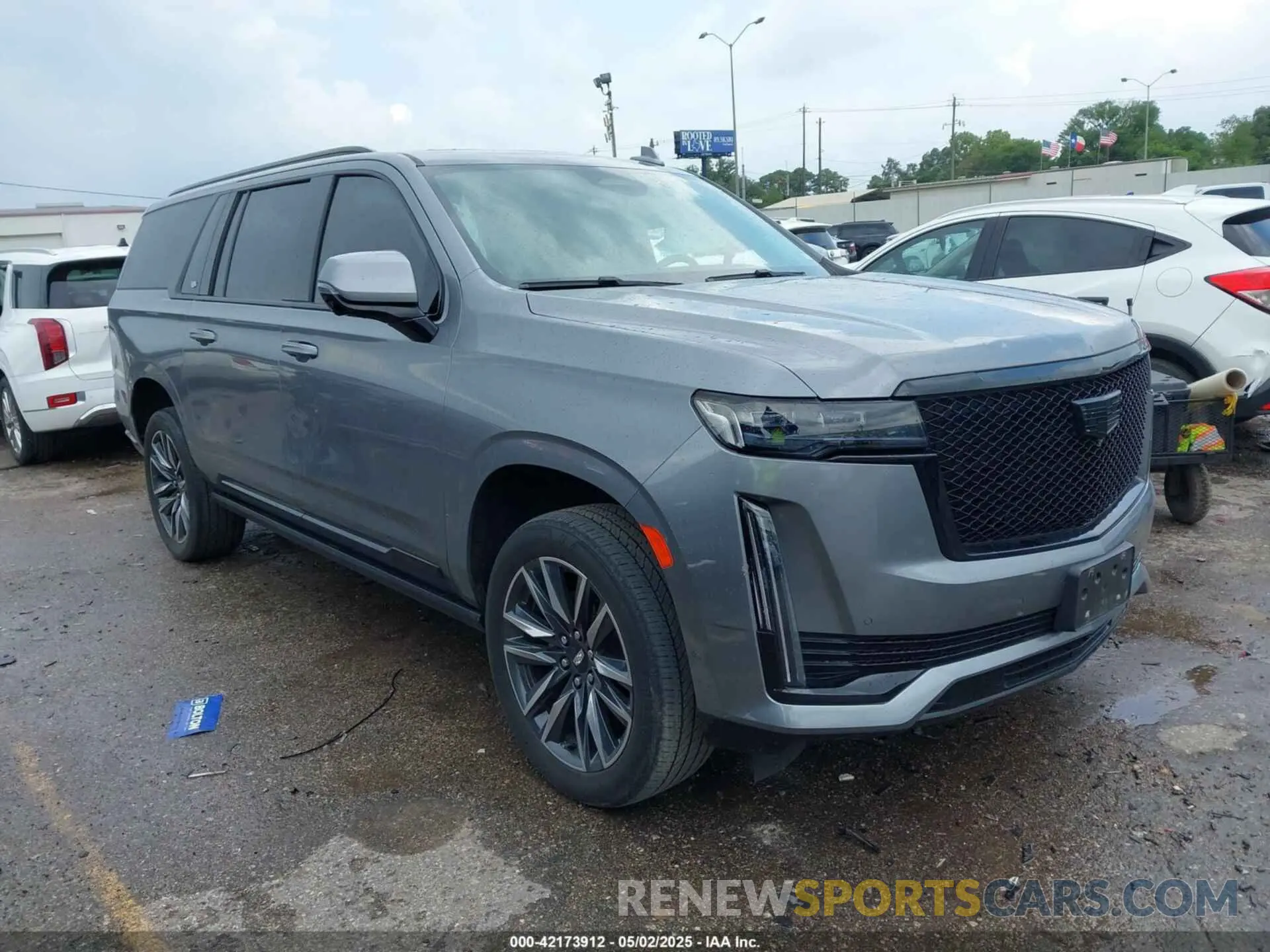 1 Photograph of a damaged car 1GYS4PKL2NR208245 CADILLAC ESCALADE ESV 2022