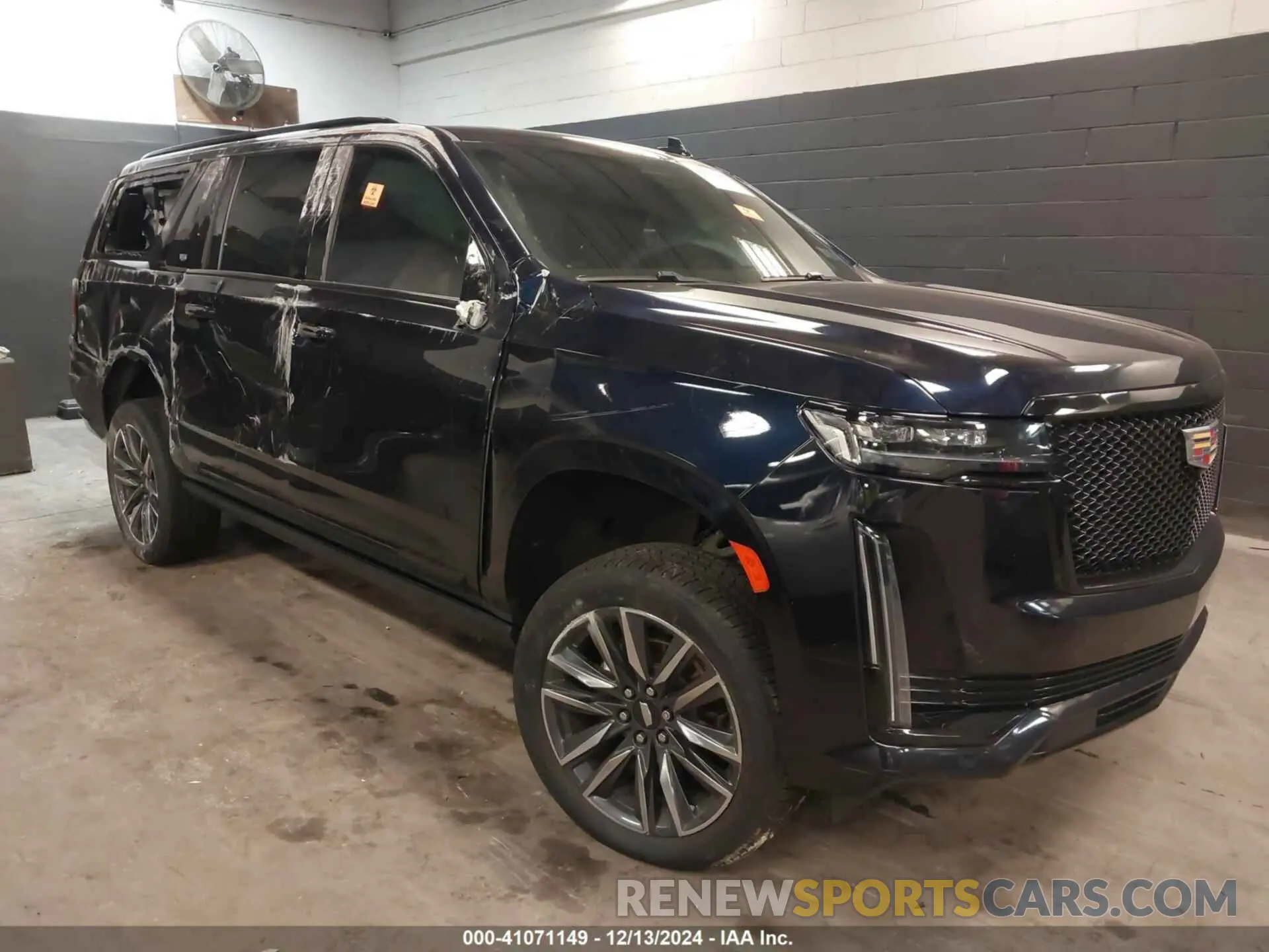 1 Photograph of a damaged car 1GYS4RKL4NR244529 CADILLAC ESCALADE ESV 2022
