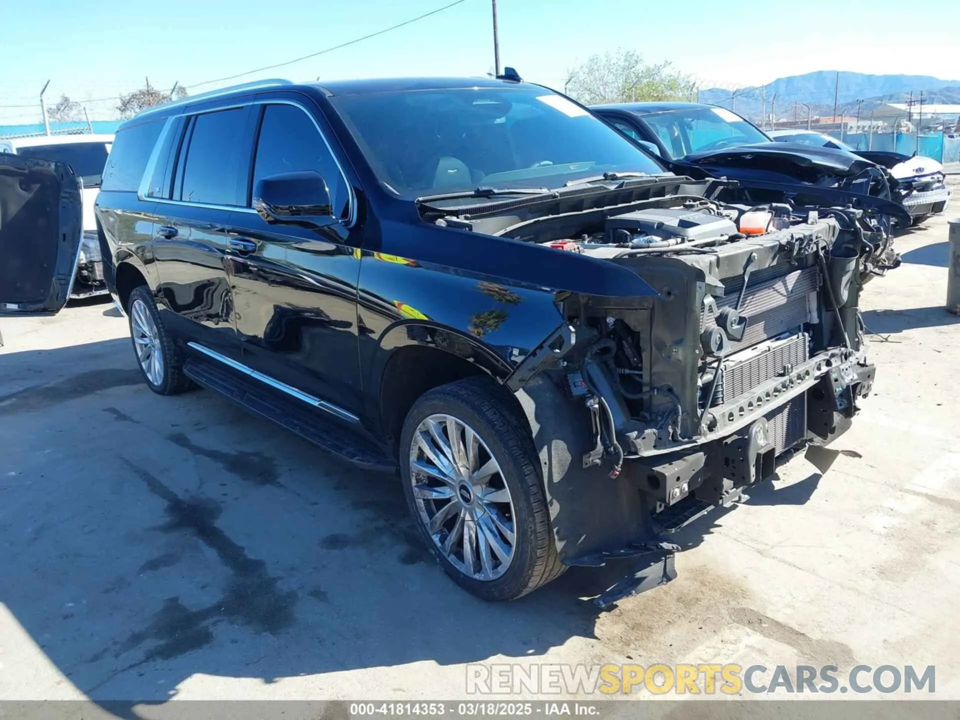 1 Photograph of a damaged car 1GYS3JKT1PR331084 CADILLAC ESCALADE ESV 2023
