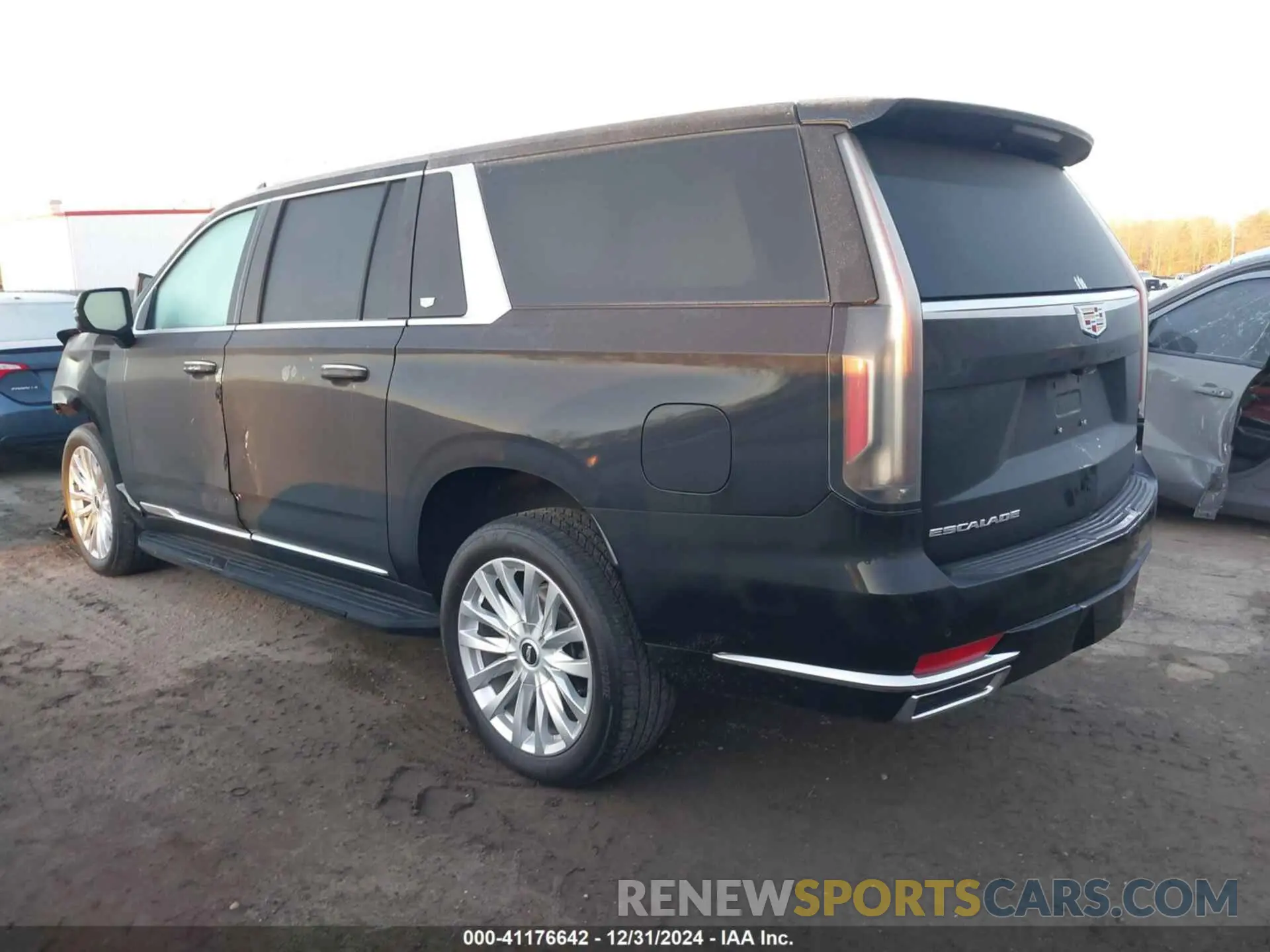 3 Photograph of a damaged car 1GYS4JKT6PR437849 CADILLAC ESCALADE ESV 2023