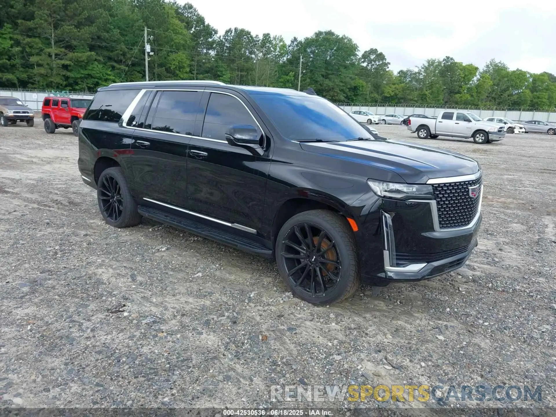 1 Photograph of a damaged car 1GYS4KKL0PR116699 CADILLAC ESCALADE ESV 2023