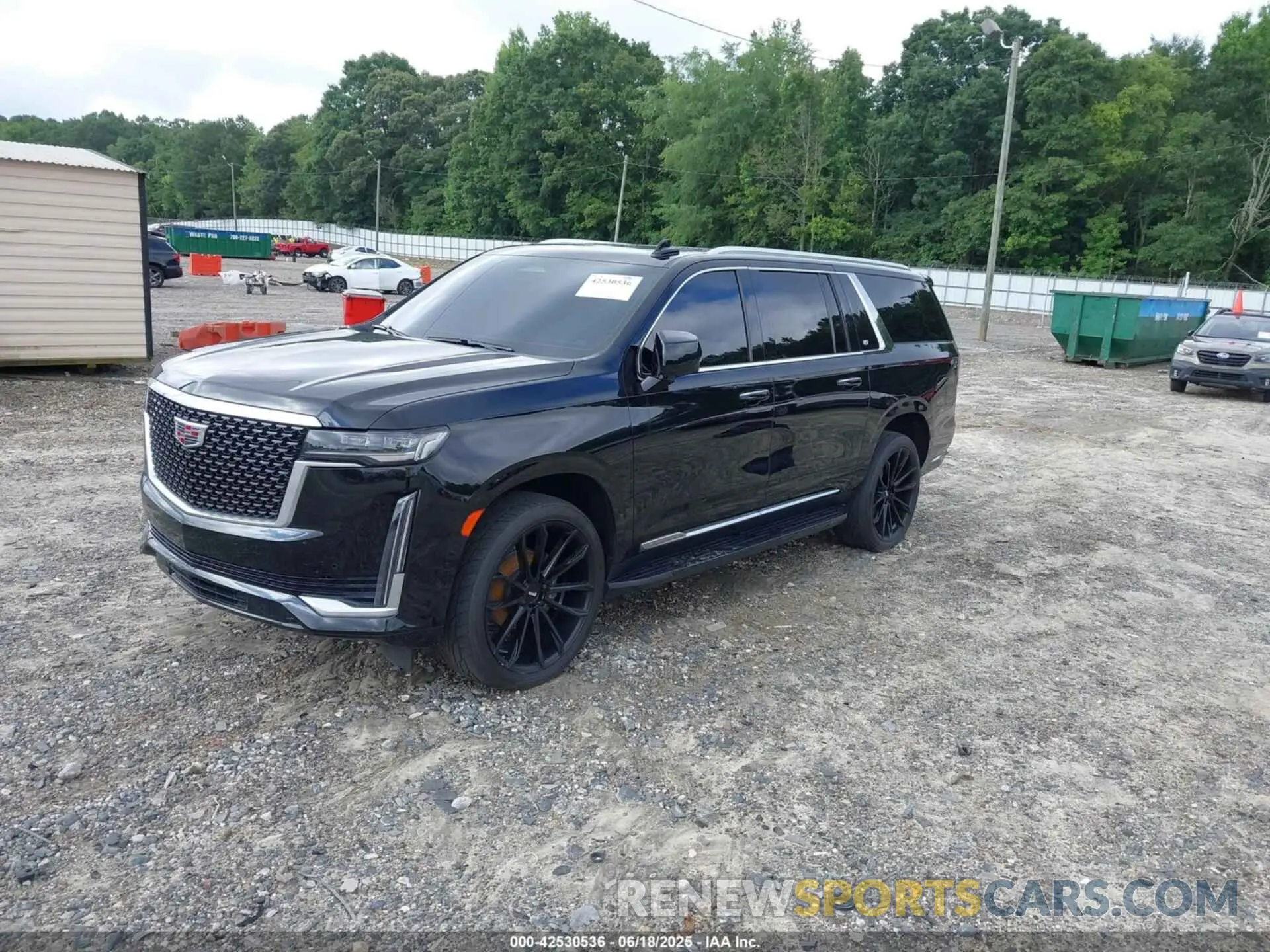 2 Photograph of a damaged car 1GYS4KKL0PR116699 CADILLAC ESCALADE ESV 2023