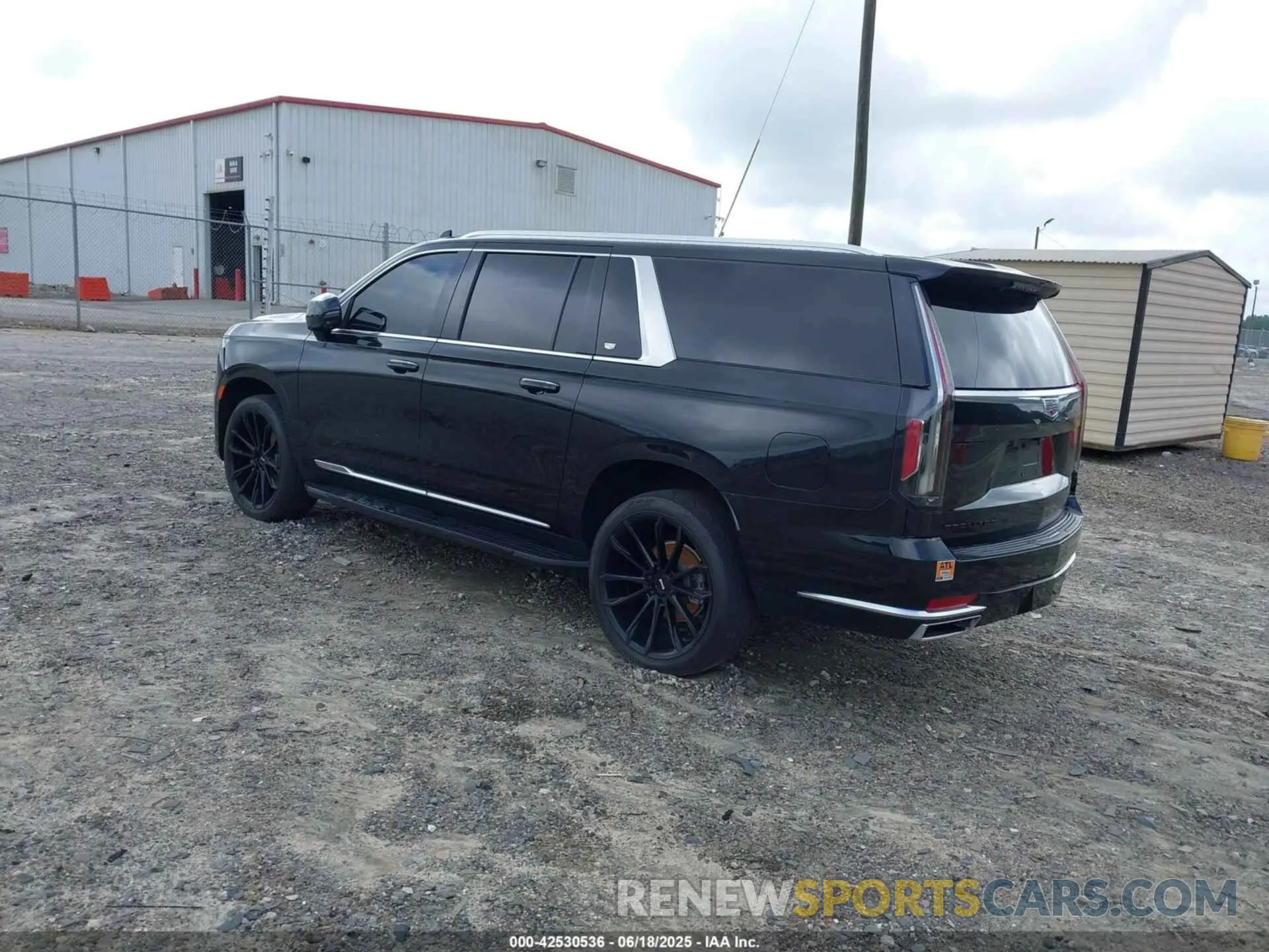 3 Photograph of a damaged car 1GYS4KKL0PR116699 CADILLAC ESCALADE ESV 2023