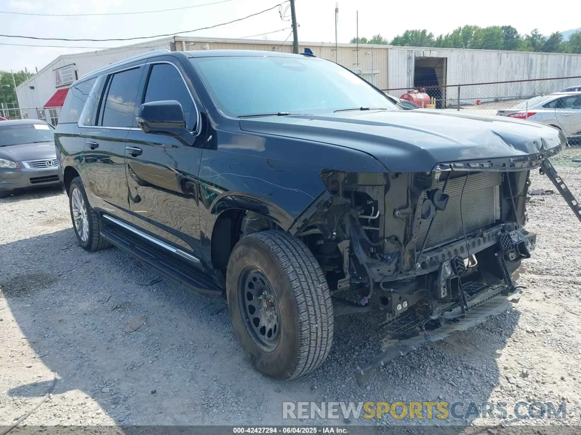 1 Photograph of a damaged car 1GYS4KKL7PR208747 CADILLAC ESCALADE ESV 2023