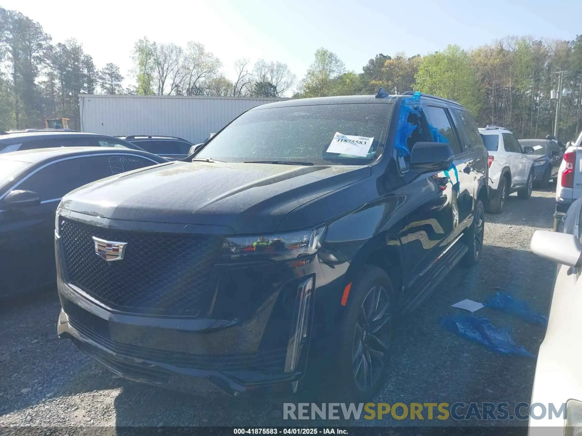 2 Photograph of a damaged car 1GYS4NKL4PR326031 CADILLAC ESCALADE ESV 2023