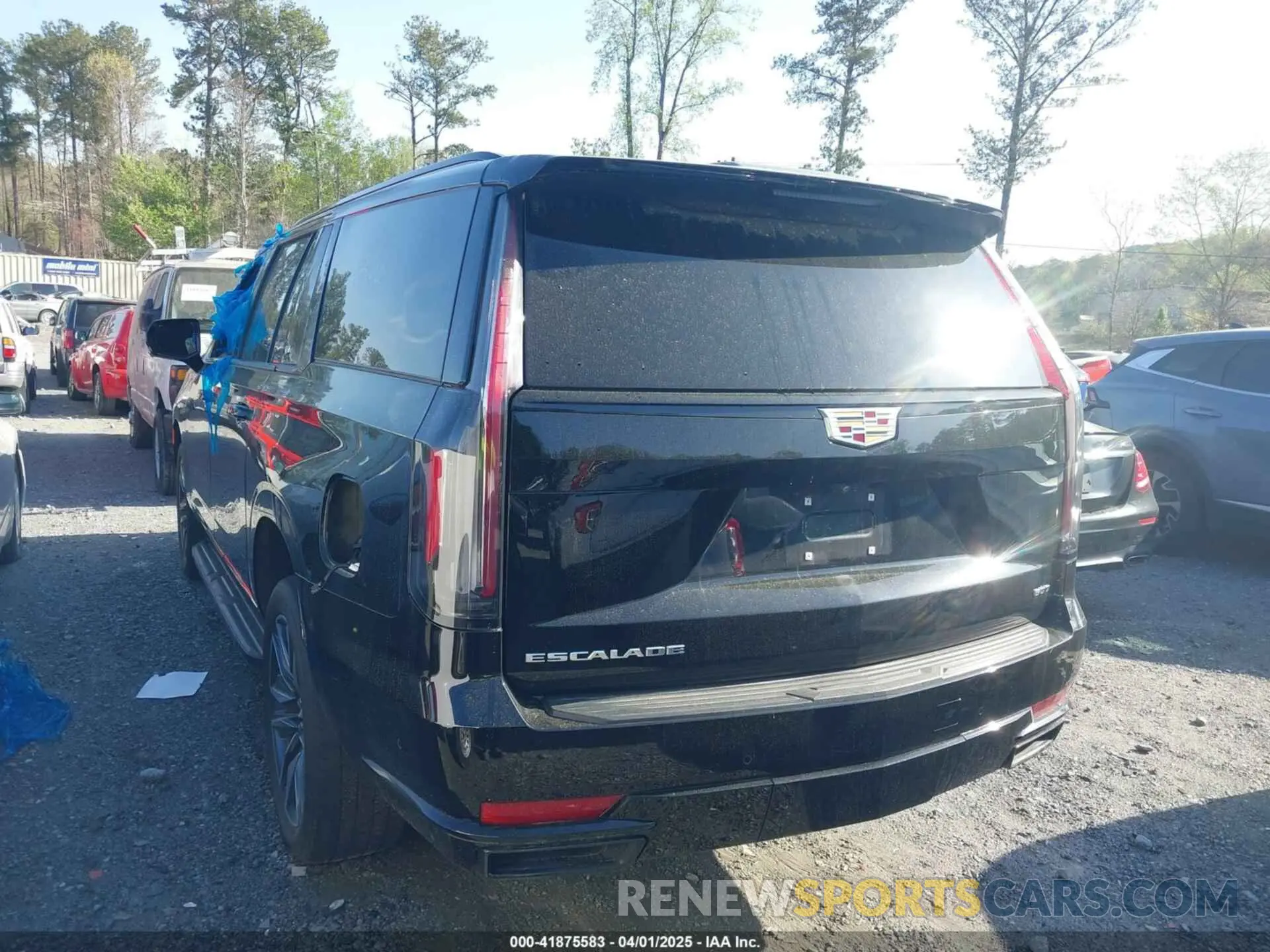 3 Photograph of a damaged car 1GYS4NKL4PR326031 CADILLAC ESCALADE ESV 2023
