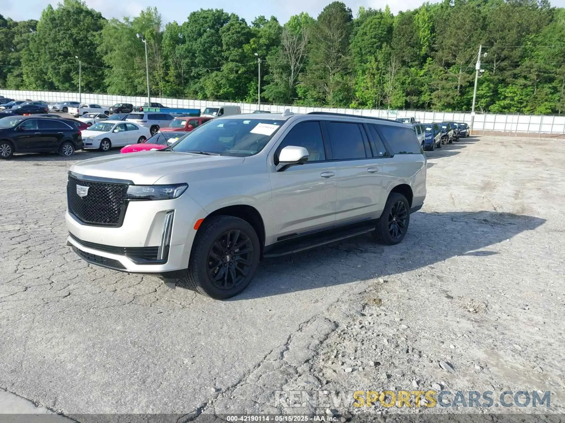 2 Photograph of a damaged car 1GYS4NKL9PR495915 CADILLAC ESCALADE ESV 2023